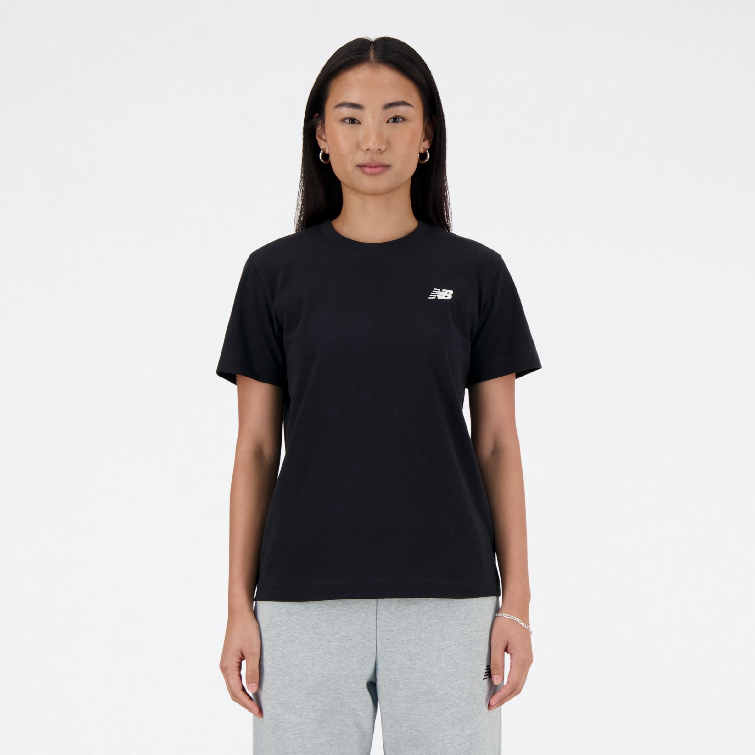 New Balance Remera Jersey WTA41509, Black, swatch
