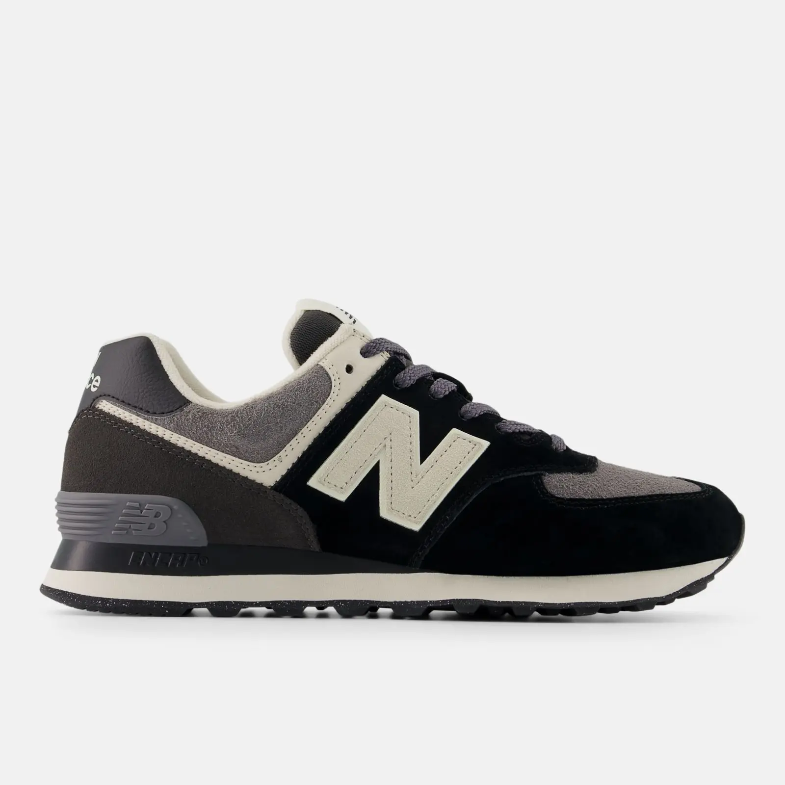 New Balance 574, Black/Bisque, swatch