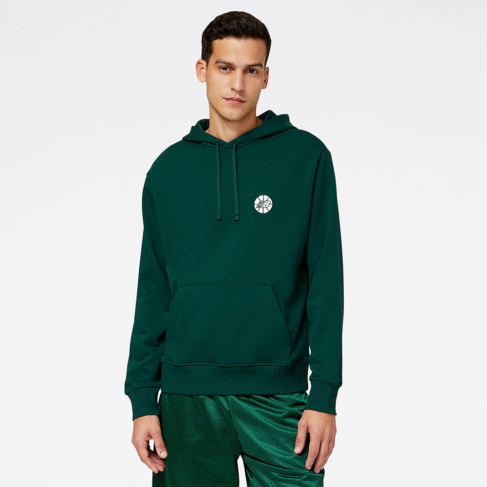 New Balance Hoops Essentials Fundamental MTA23581, Dark green, swatch