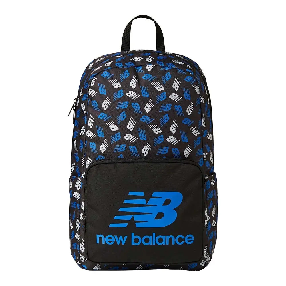 New Balance Mochila Kids Printed LAB23010, black/blue, swatch