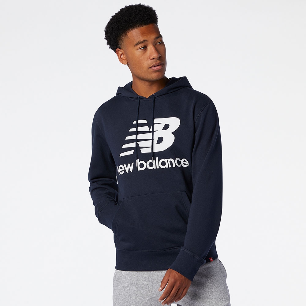 New Balance Buzo Essentials Pullover  MT81557, Navy, swatch