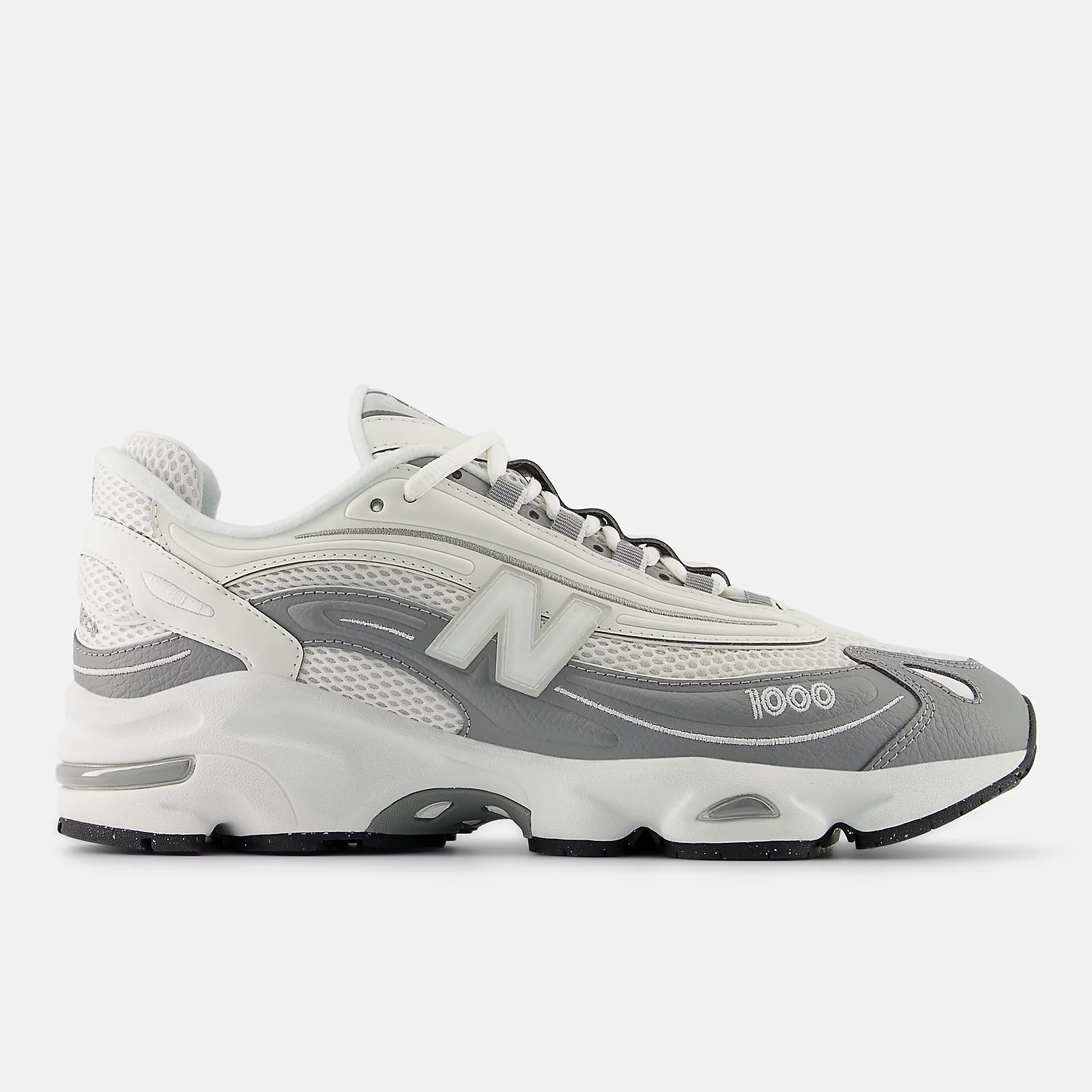 New Balance 1000, Grey Matter/Dark Silver Metallic, swatch