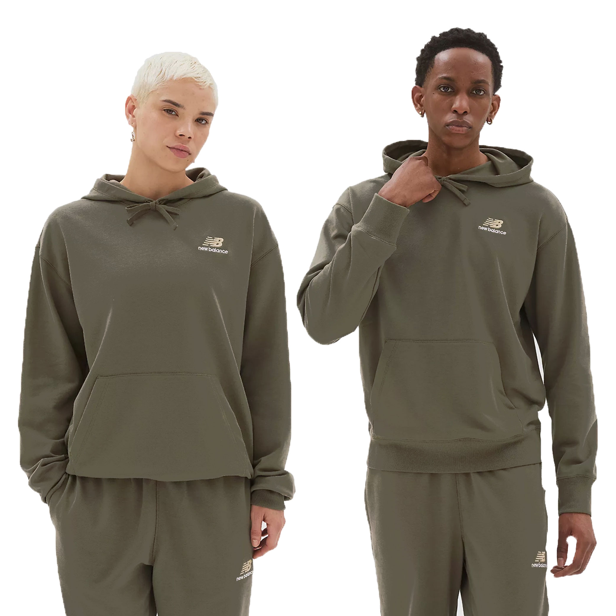 New Balance Buzo Uni-ssentials French Terry UT21500, Dark green, swatch