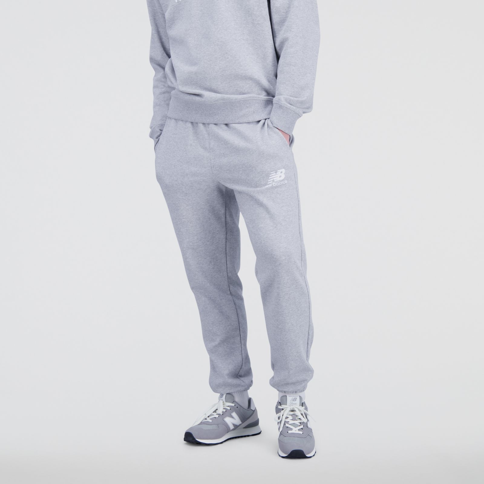 New Balance Essentials Stacked MPA31539AG, Grey, swatch