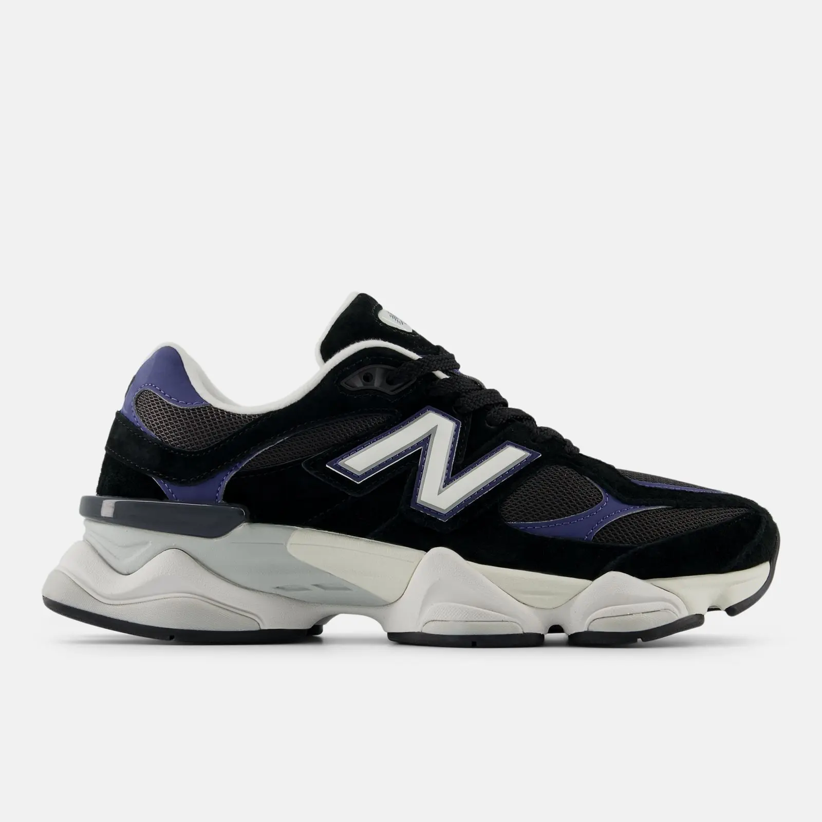 New Balance 9060, Black/Concord/White, swatch