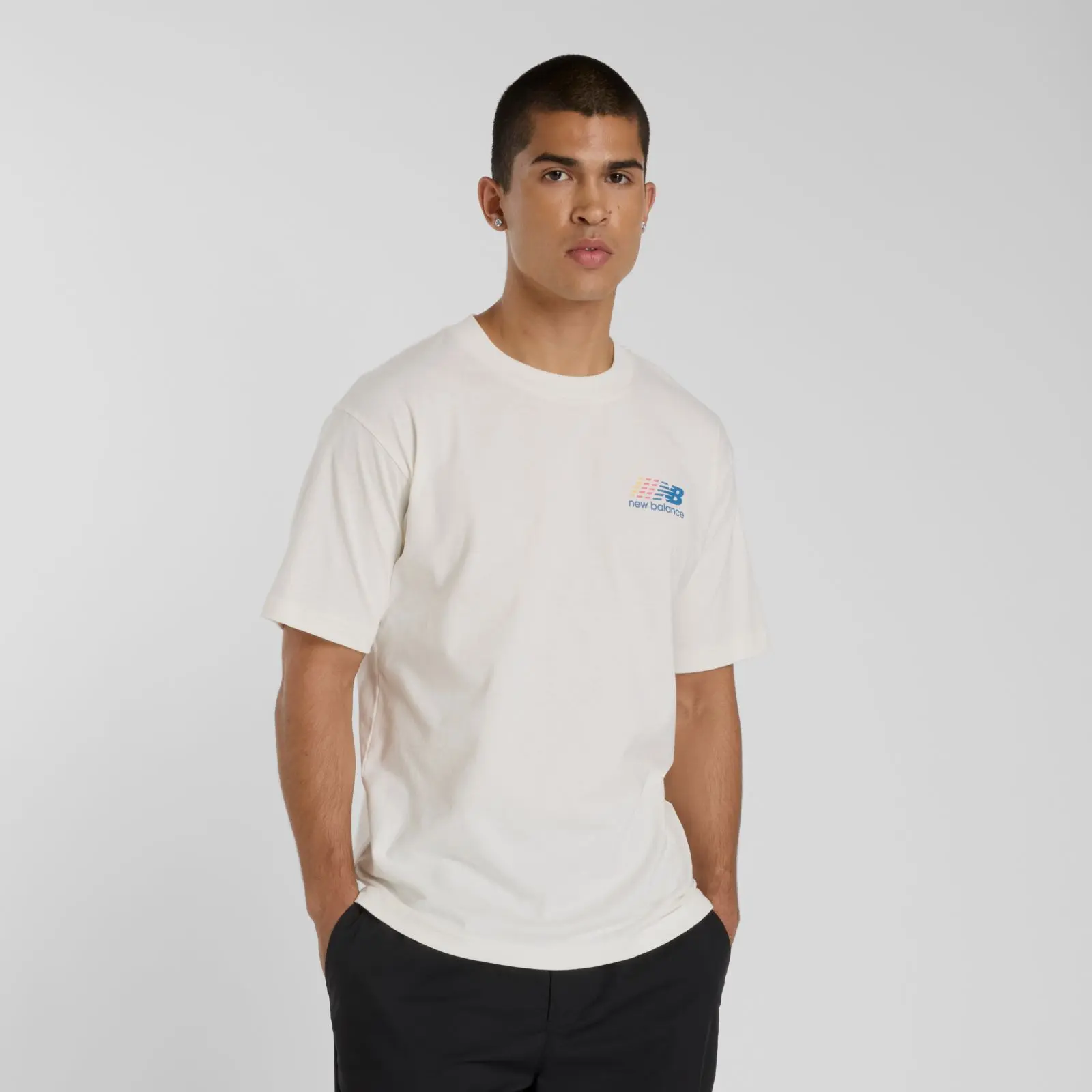 Remera Athletics Multi Color Logo T-Shirt