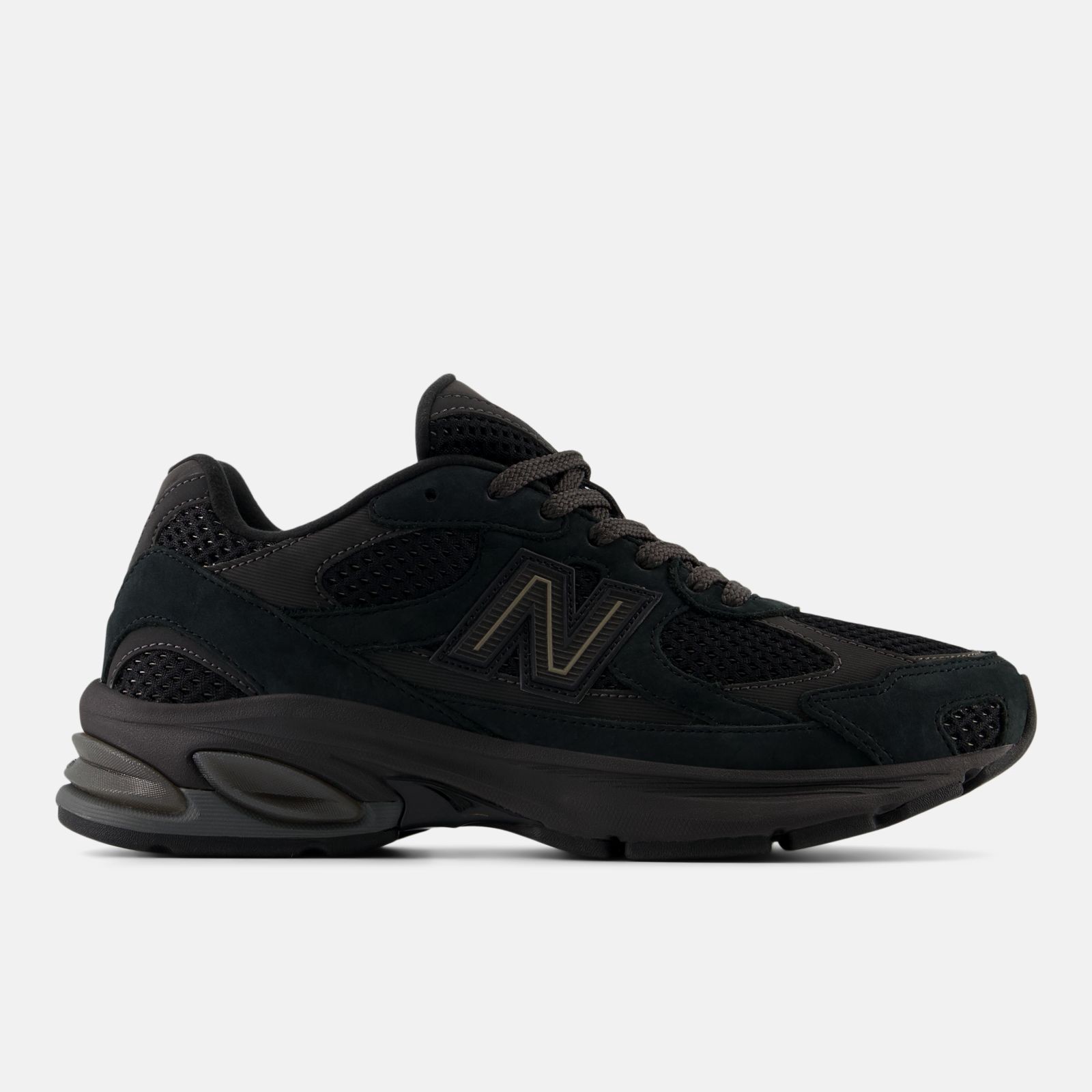 New Balance 2010 U, Black/Black cement, swatch