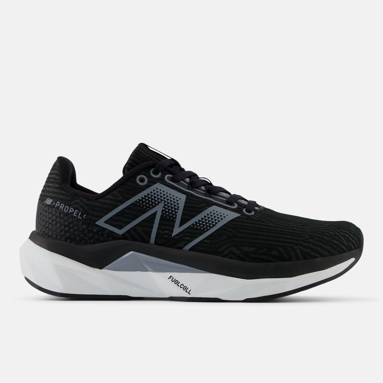 New Balance FuelCell Propel v5, Black silver, swatch