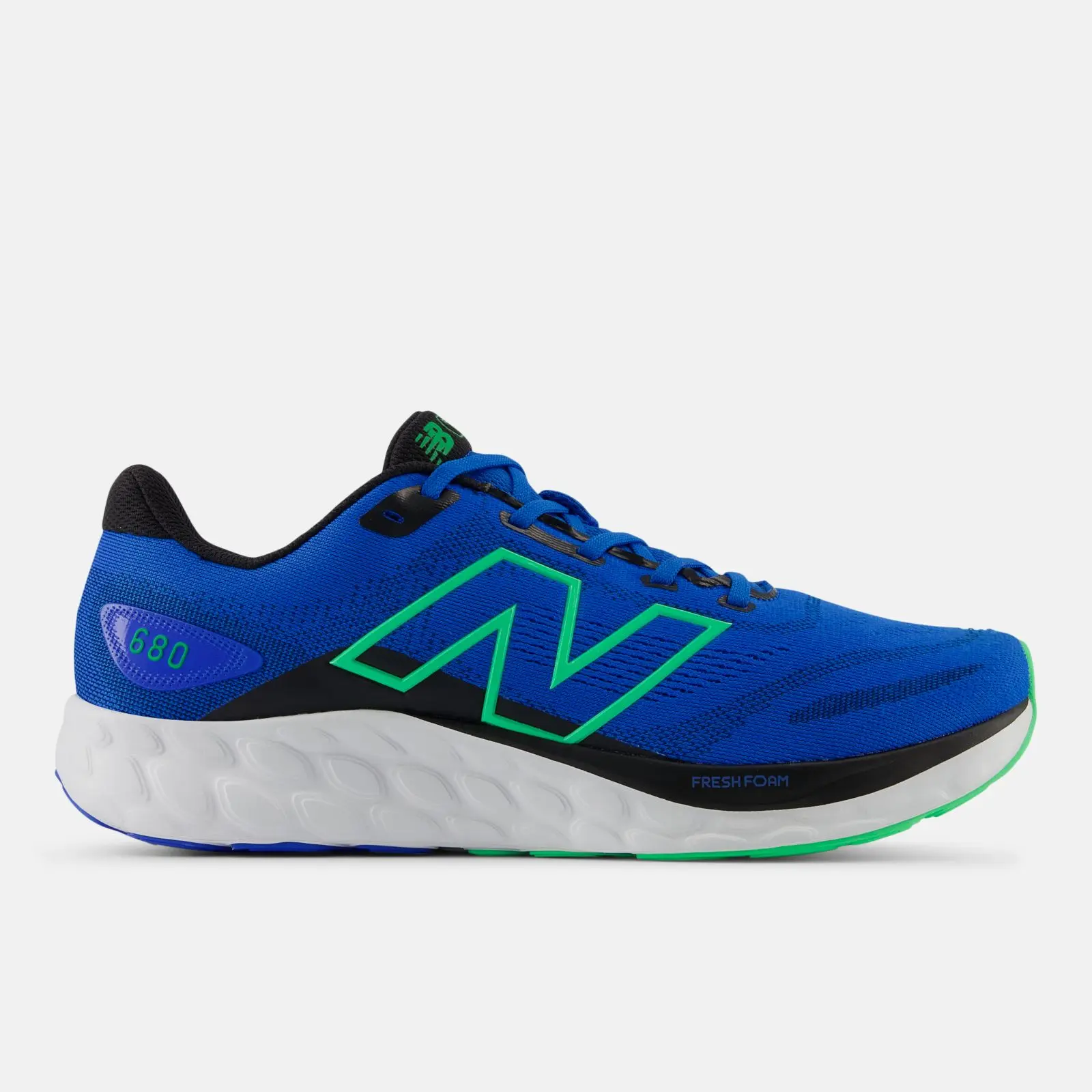 New Balance Fresh Foam 680 v8, blue oasis, swatch