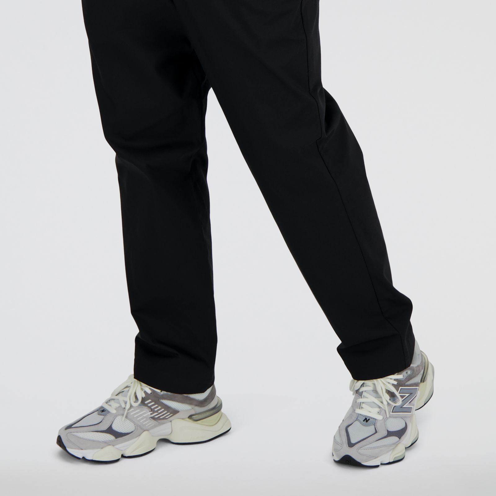 New Balance MP41575BK Twill Straight Pant, Black, large