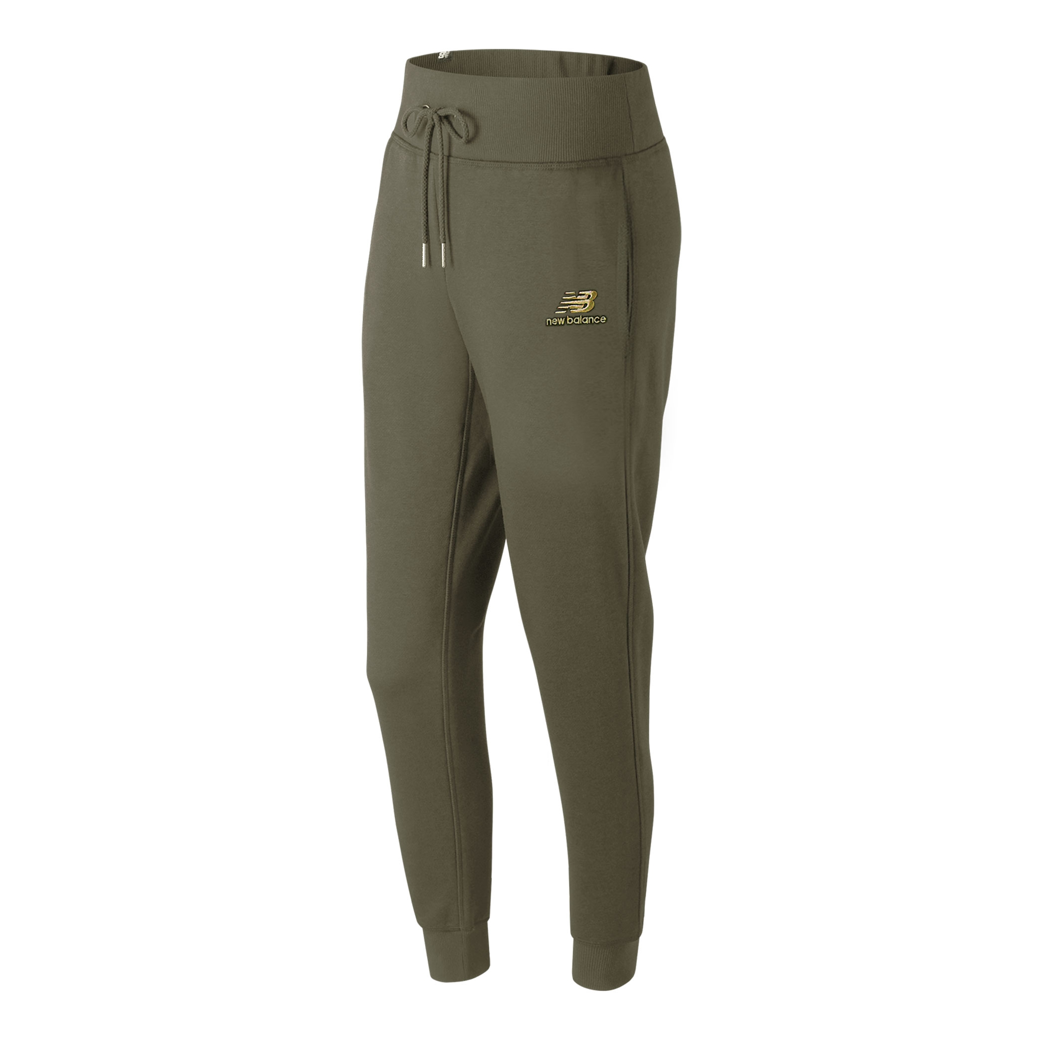 New Balance Pantalón Essentials FT Sweatpant WP83552, Green, swatch