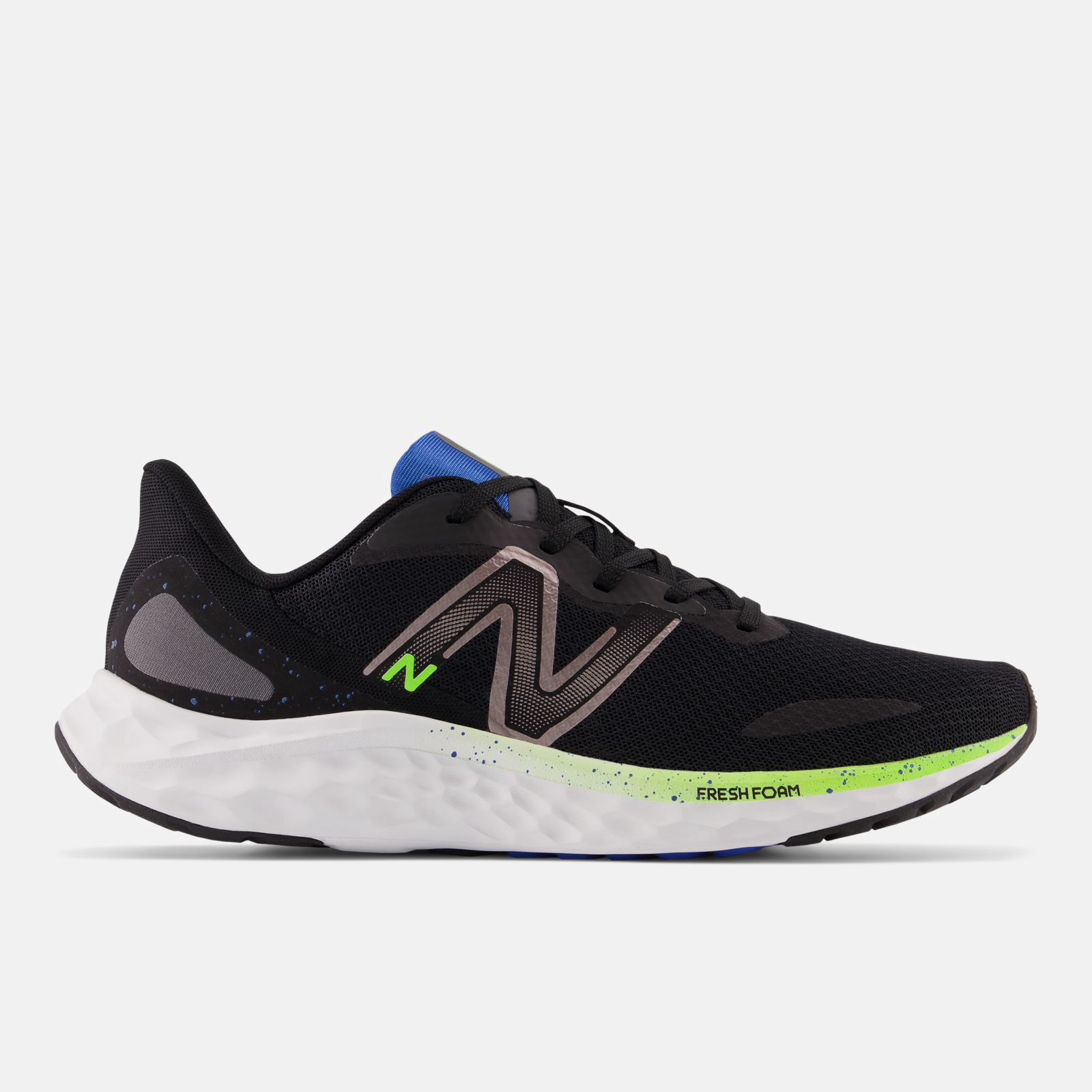New Balance Fresh Foam Arishi v4, black green, swatch