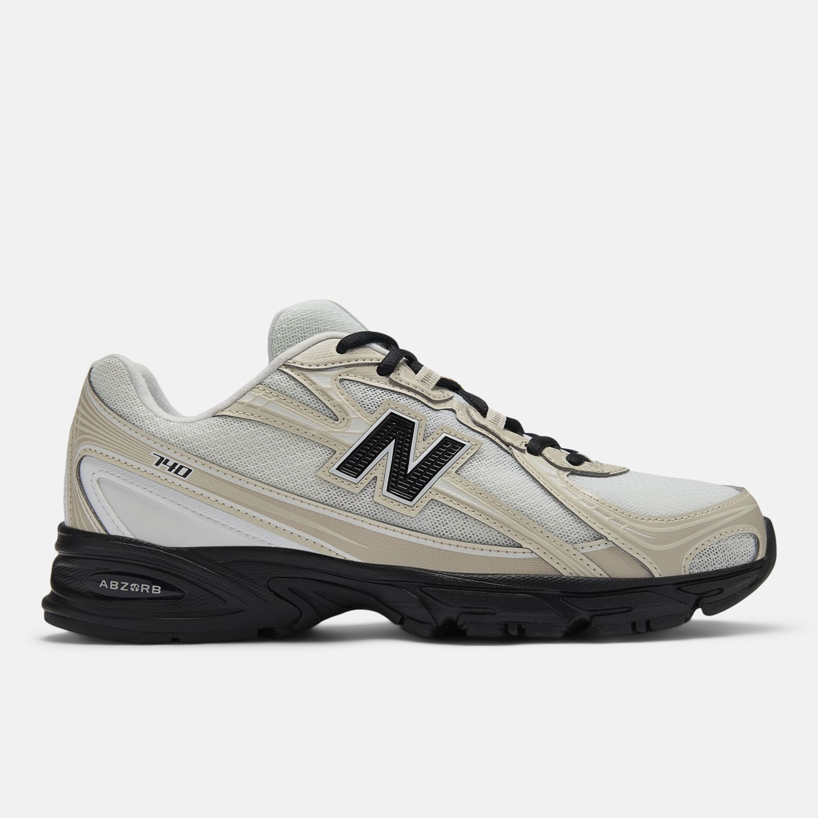 New Balance 740, Timberwolf White, swatch