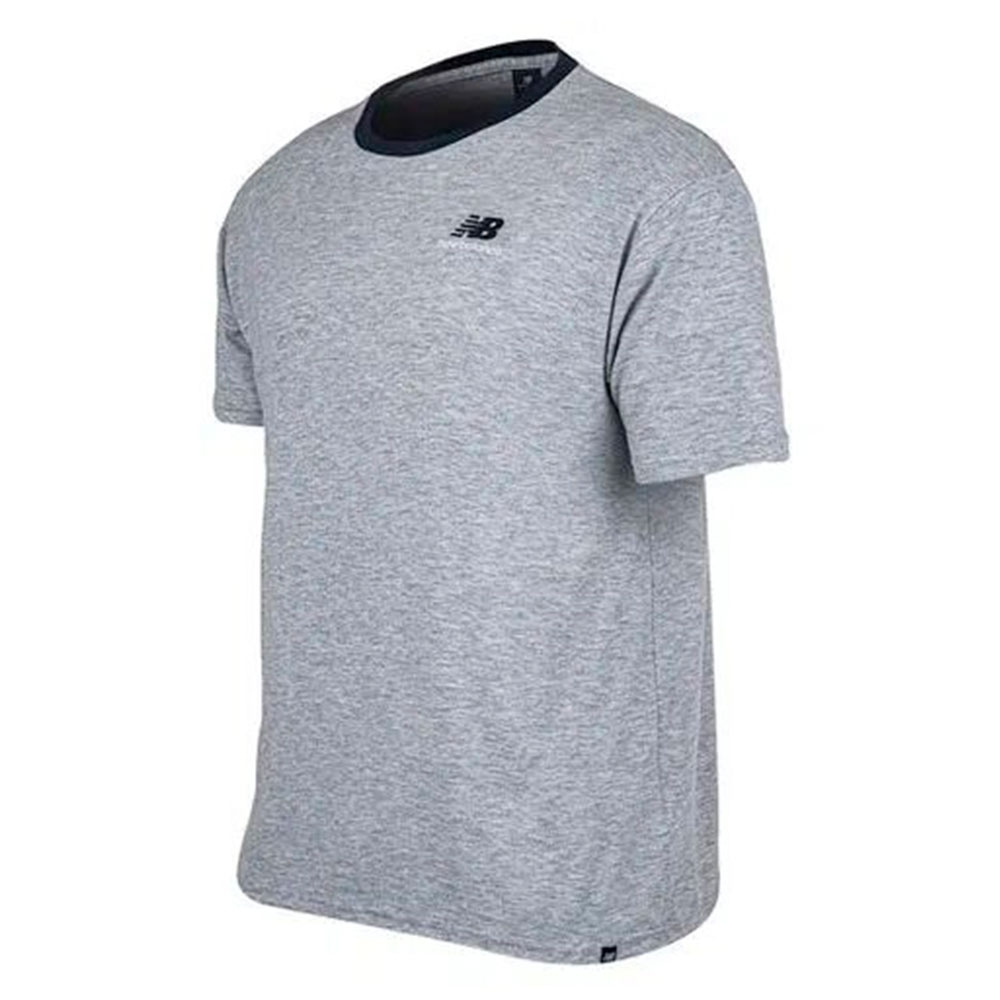 New Balance Remera Uni-ssentials Cotton UT21503, Crudo, swatch