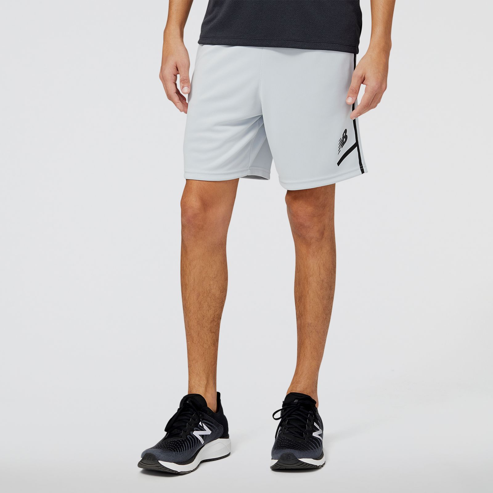 New Balance Tenacity Football Training Knit MS23127, Grey, swatch