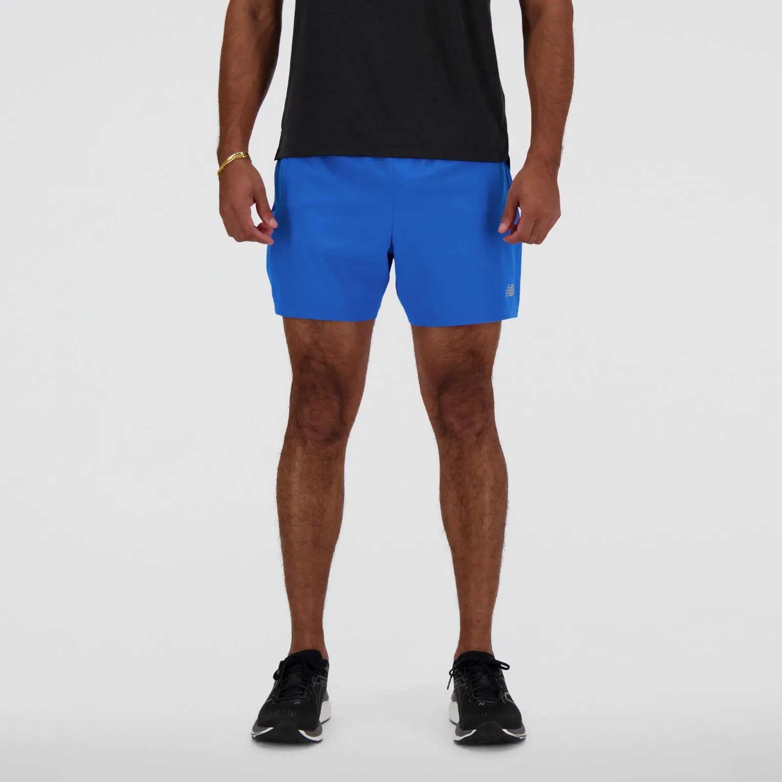 New Balance Short Sport Essentials 5" MS41227, Blue, swatch
