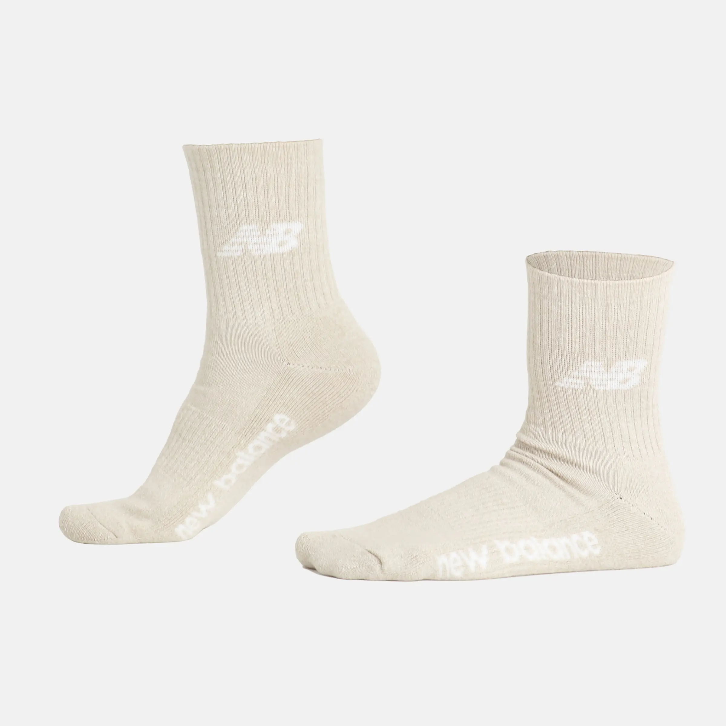 New Balance Medias Lifestyle Natural Ankle LASA32632, beige, swatch