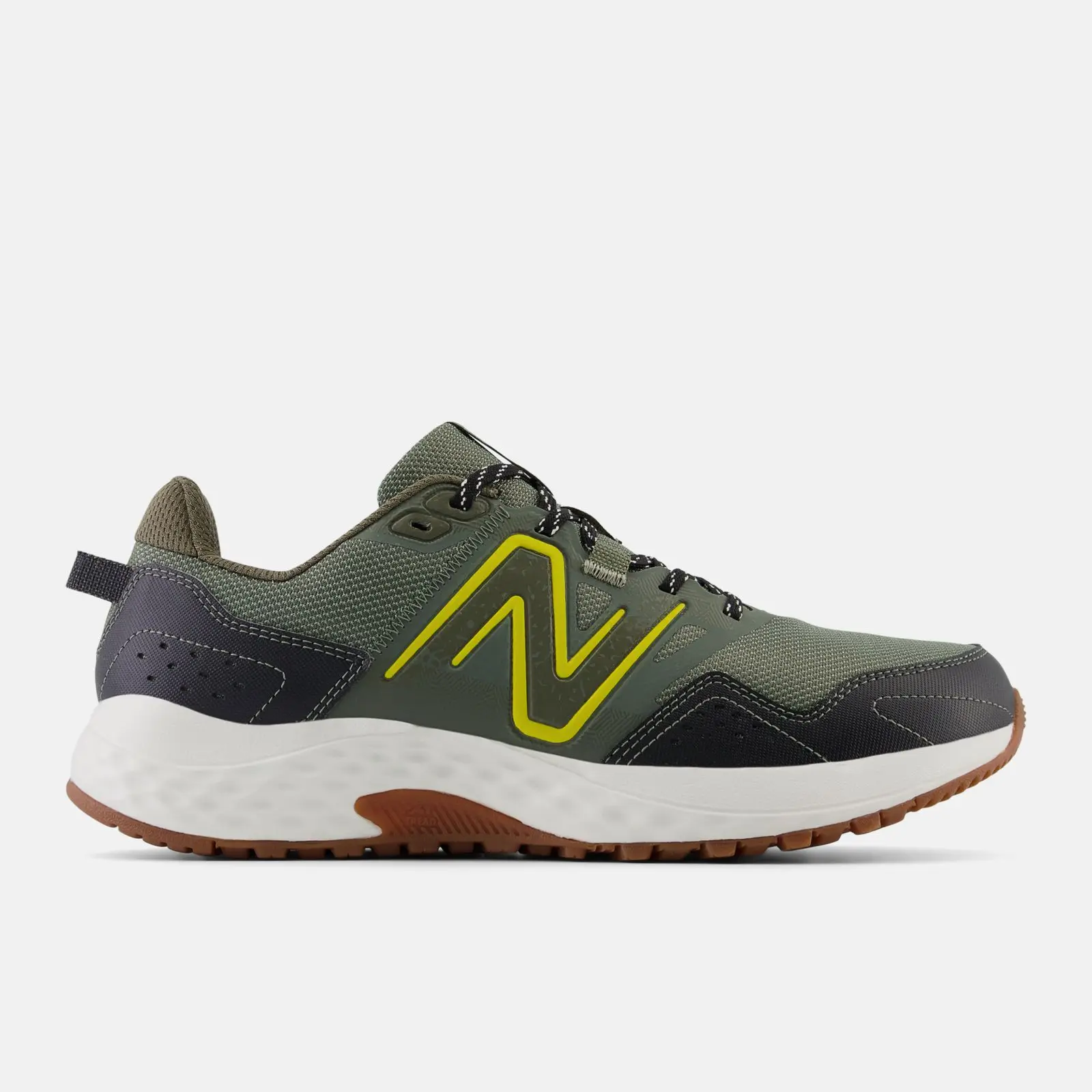 New Balance MT410V8, dark olivine, swatch