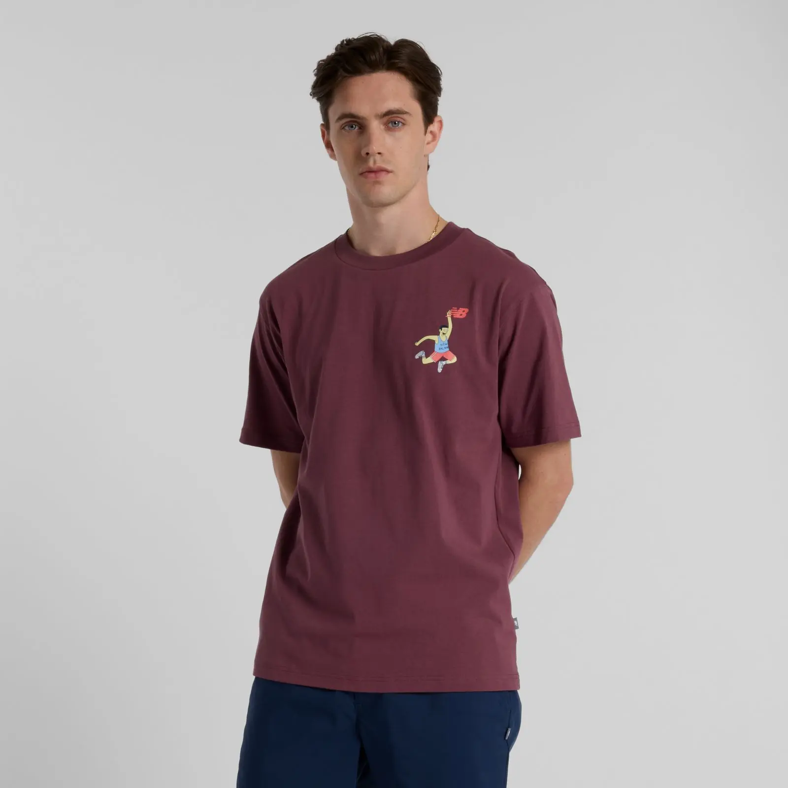 Remera Athletics Hoops Cartoon T-Shirt MTA51934