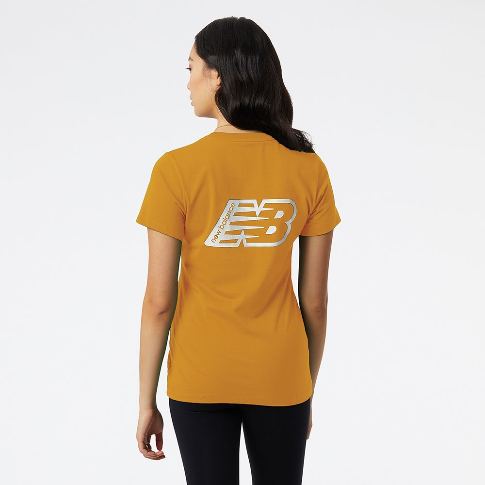 New Balance WT23515CDA  NB Essentials Tee, Orange, large
