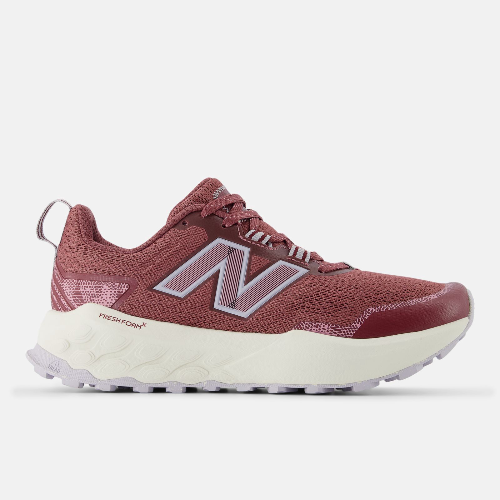 New Balance Fresh Foam X Garo&eacute; V2, Washed burgundy/Monarch burgundy/Pearl grey, swatch