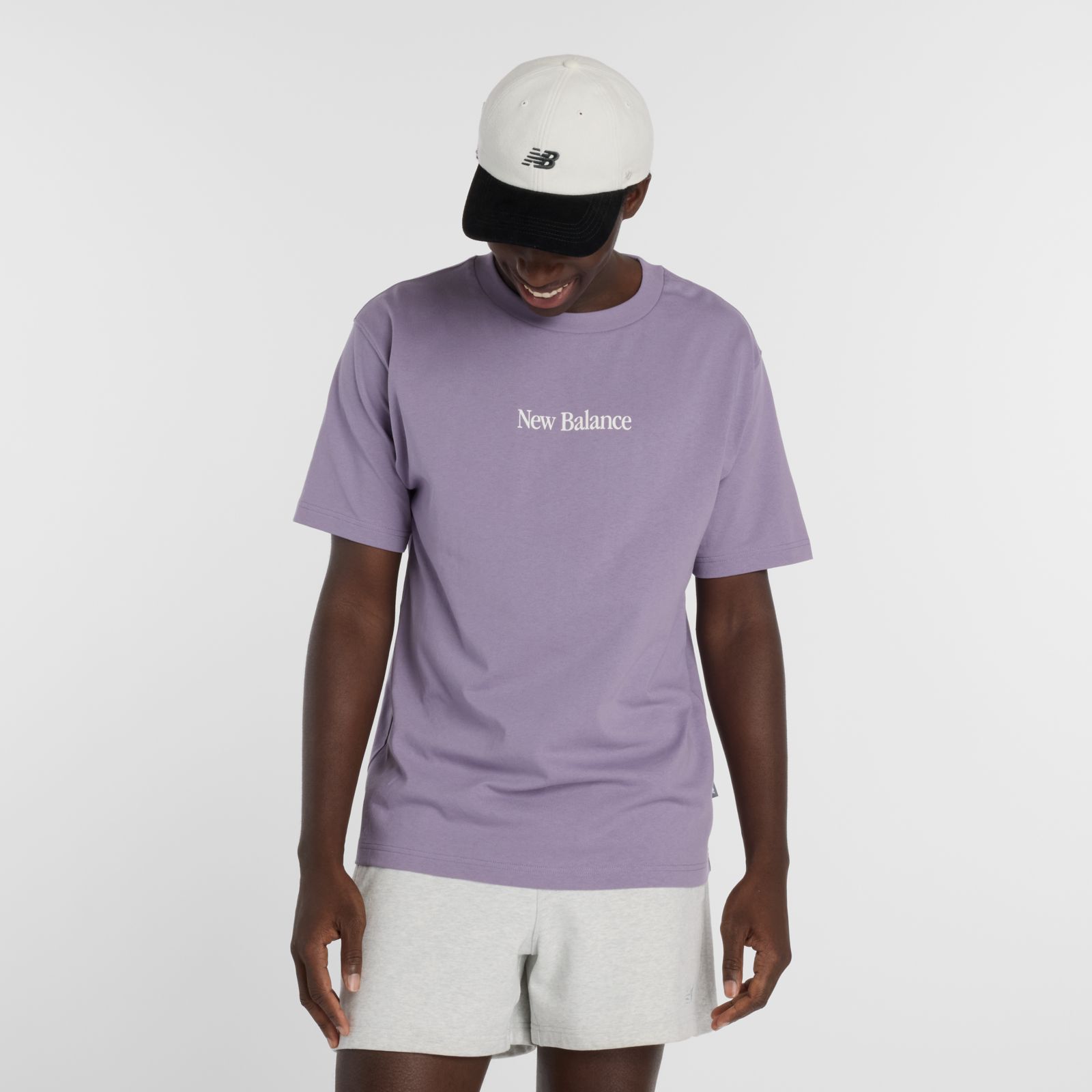New Balance Remera Collage  MT6161TQ, Candied violet, swatch