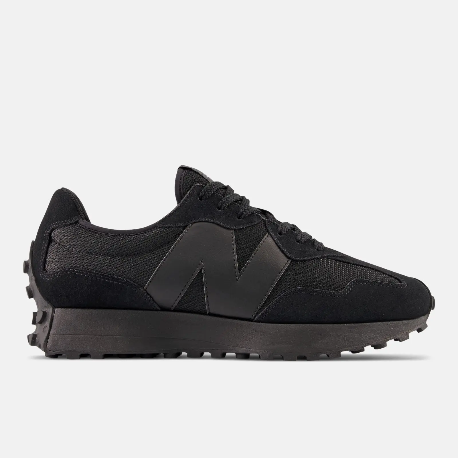 New Balance 327, black, swatch