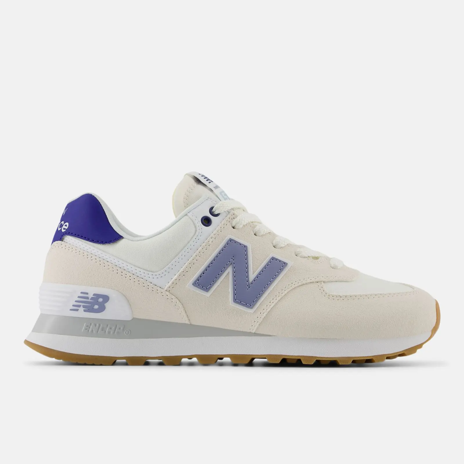 New Balance 574, Linen/indigo, swatch