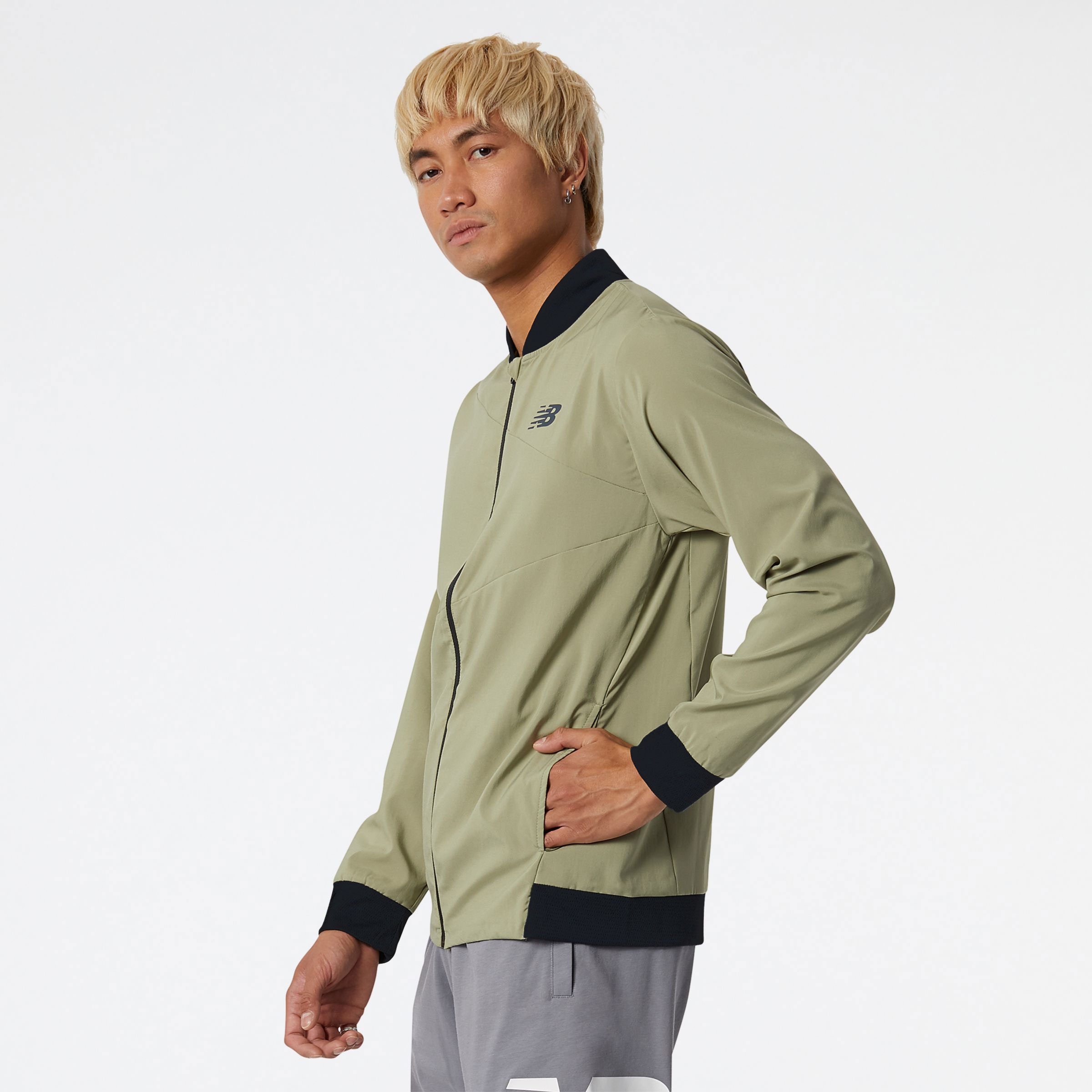 New Balance MJ21010OLF Tenacity Stretch Wo, Green army, large