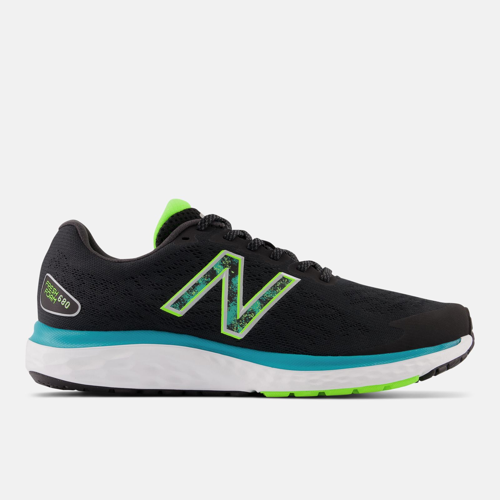 New Balance Fresh Foam 680 v7, Black, swatch