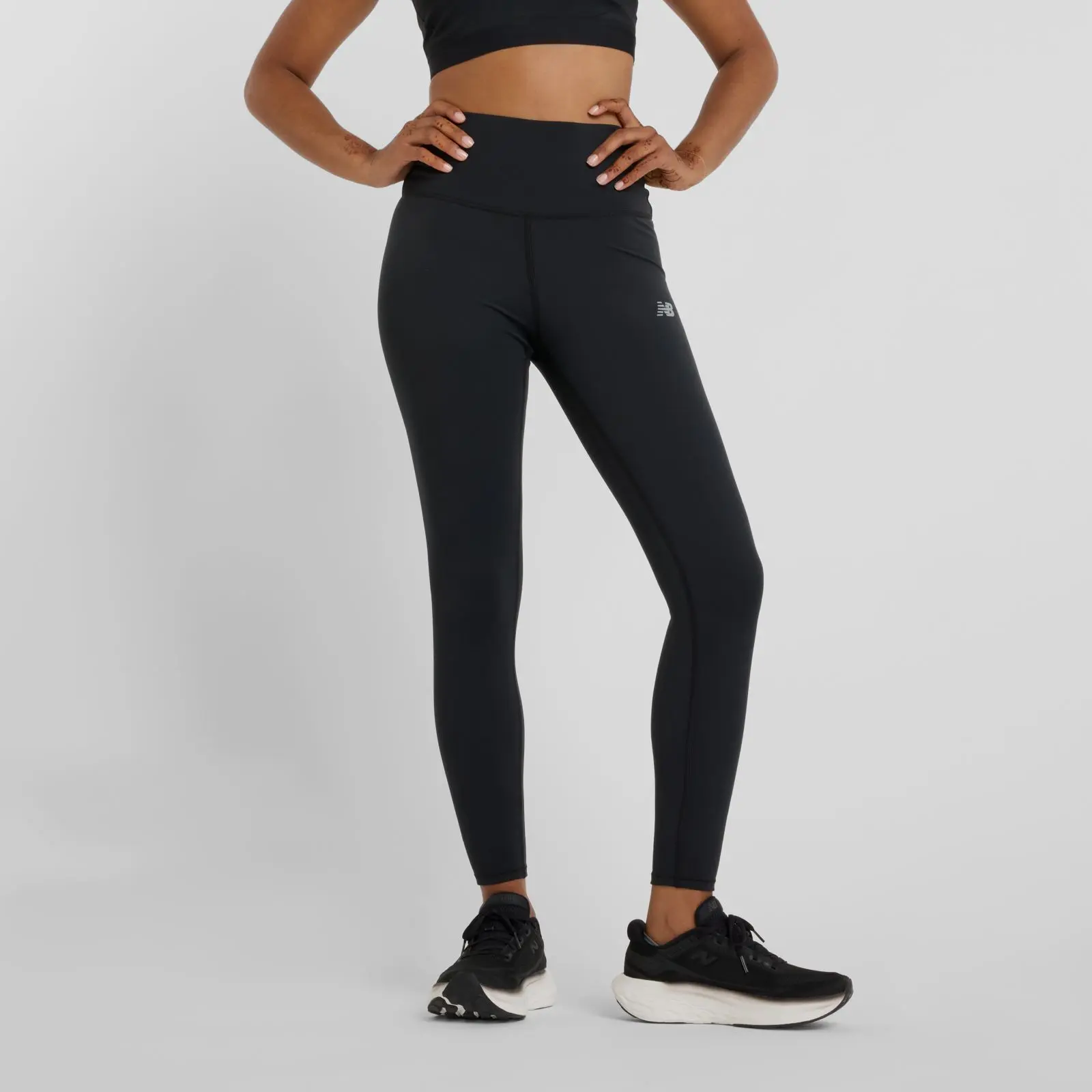 New Balance Calza NB Harmony High Rise Legging 25" WP51112, Black, swatch