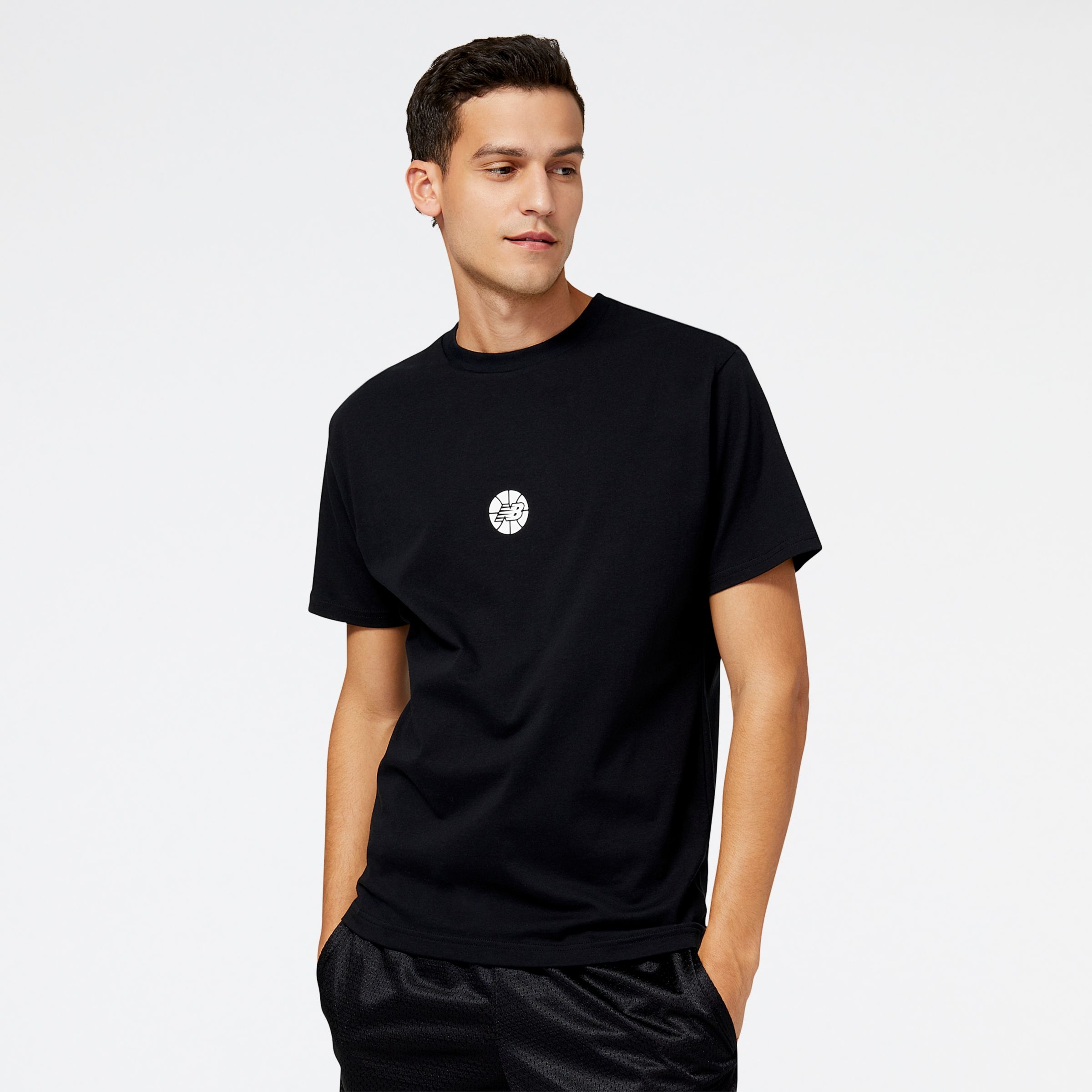 New Balance Hoops Essentials Fundamental MT23582, Black, large
