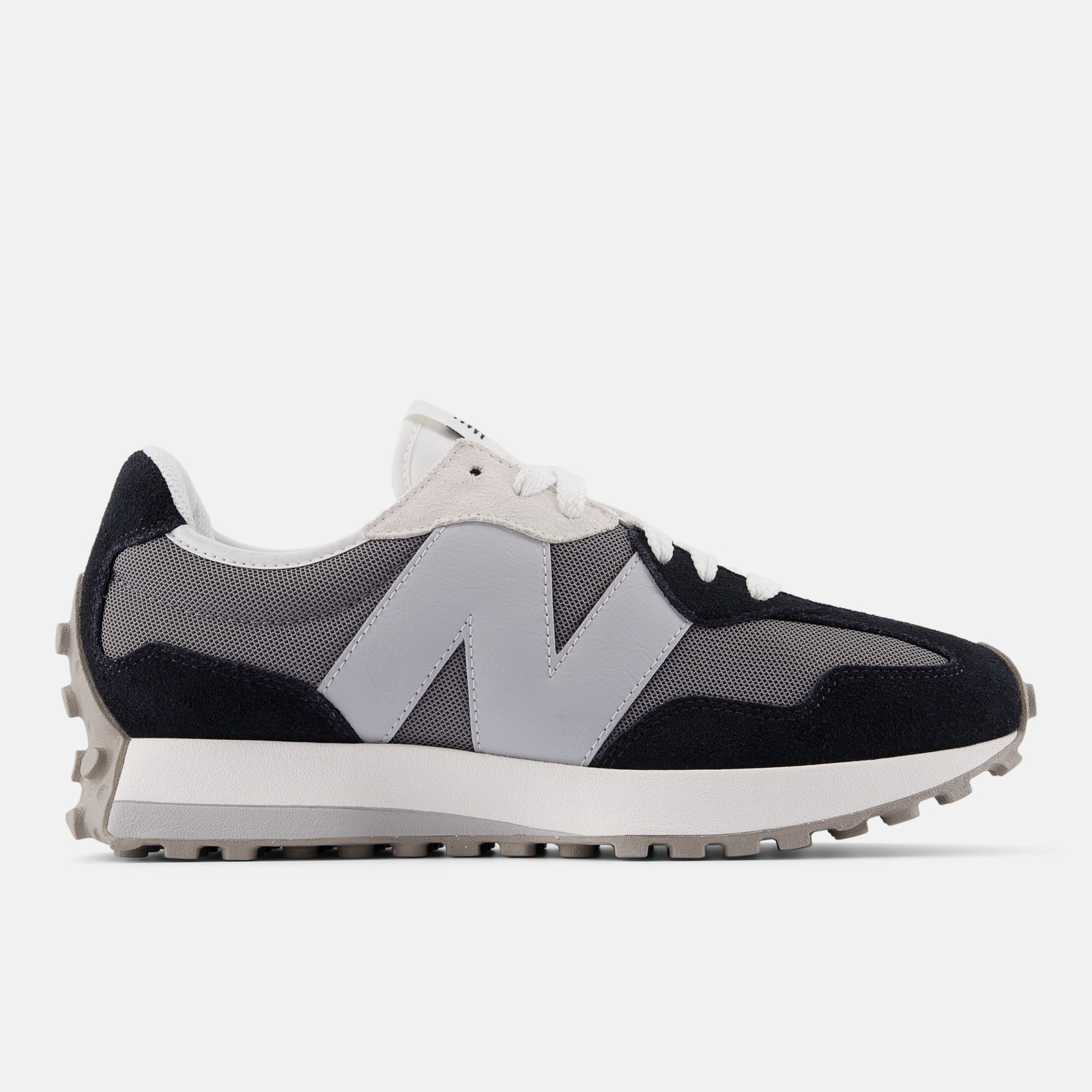 New Balance  327 , Black/Grey, swatch