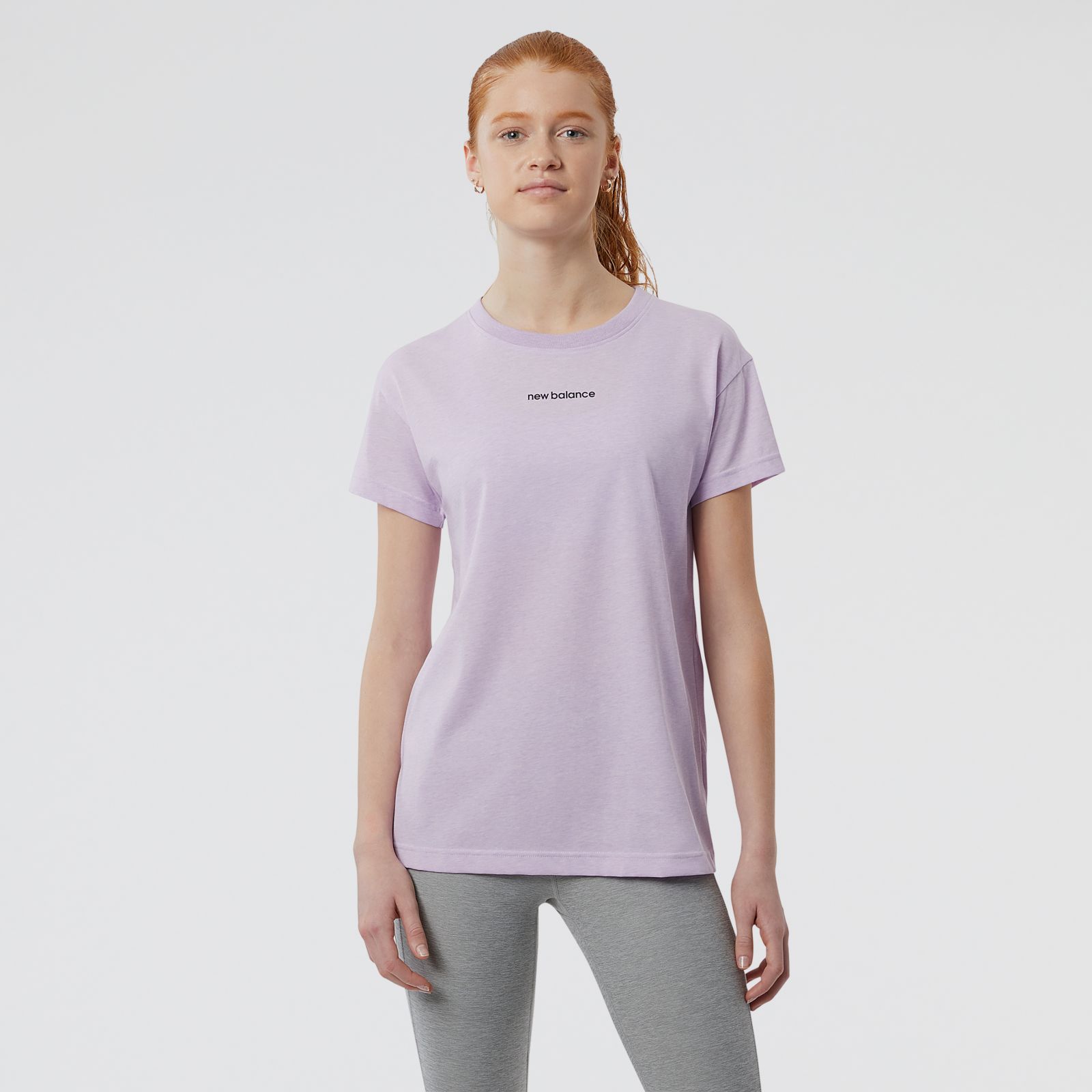 New Balance Remera Relentless Crew WT11190, Lilac, swatch