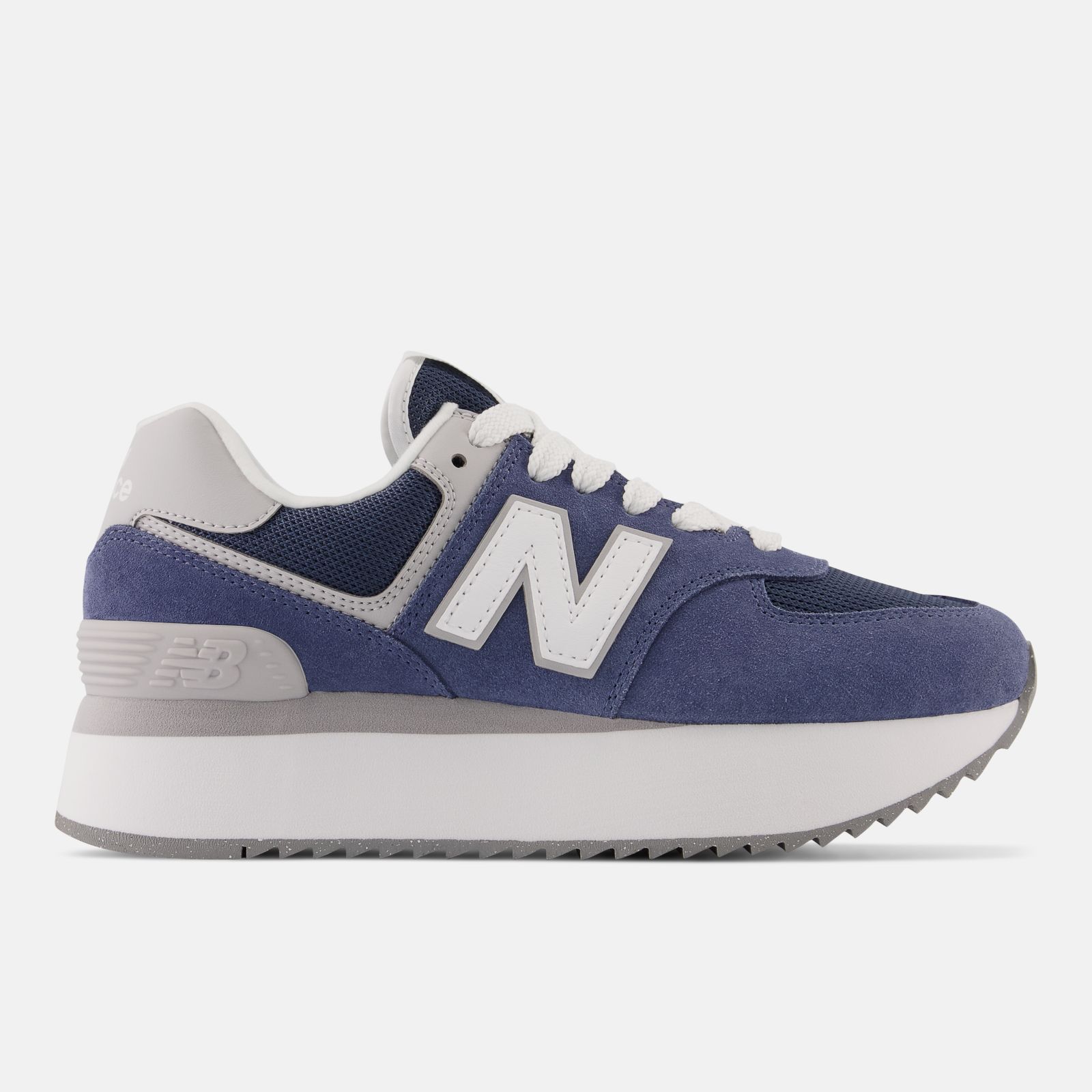 New Balance 574+, Vintage Indigo, swatch