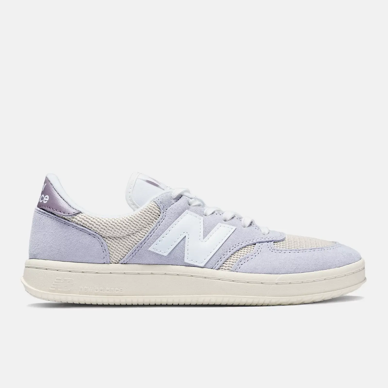 New Balance T500, Pearl Grey/Linen, swatch