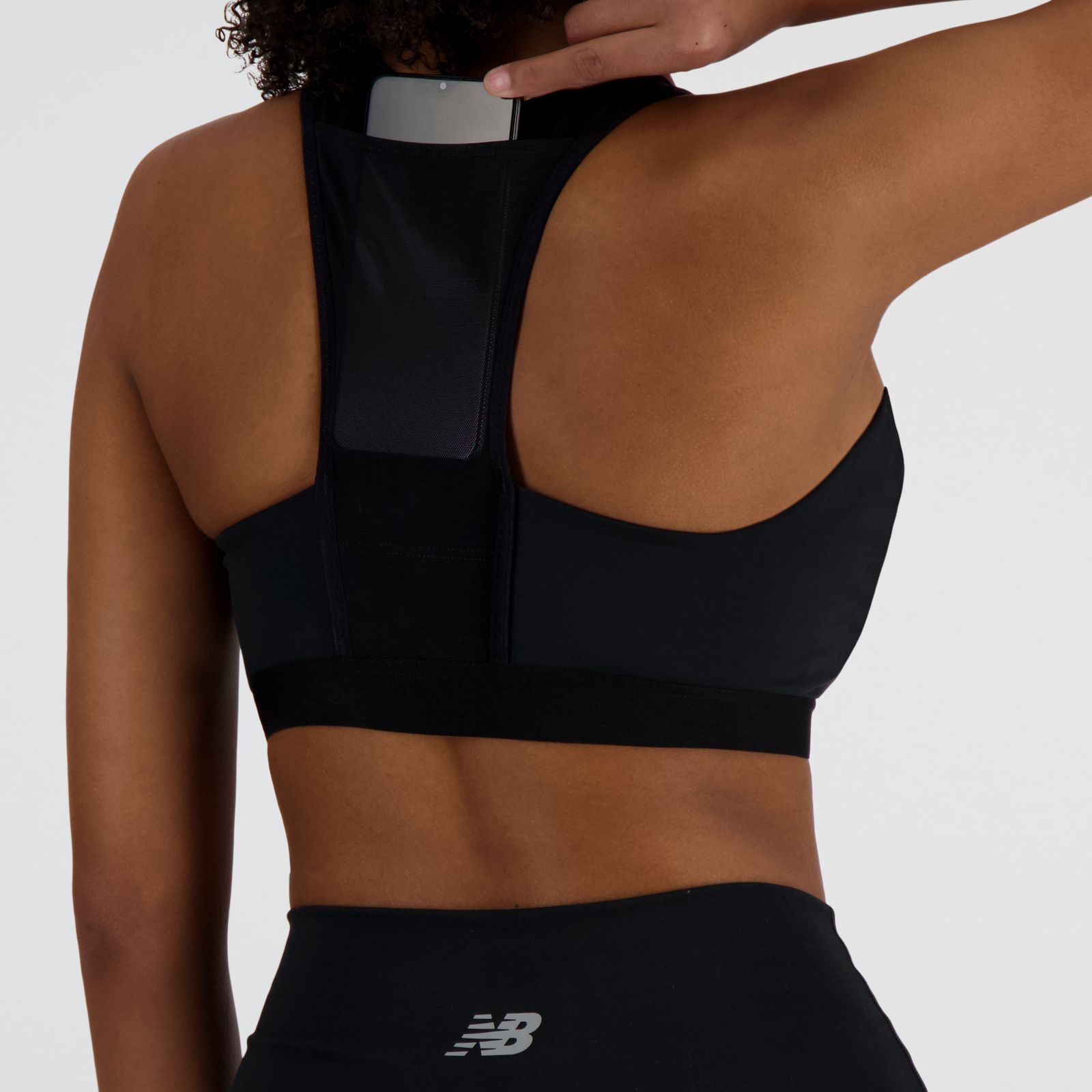 New Balance WB41047BK NB Sleek Medium Supp, Black, large