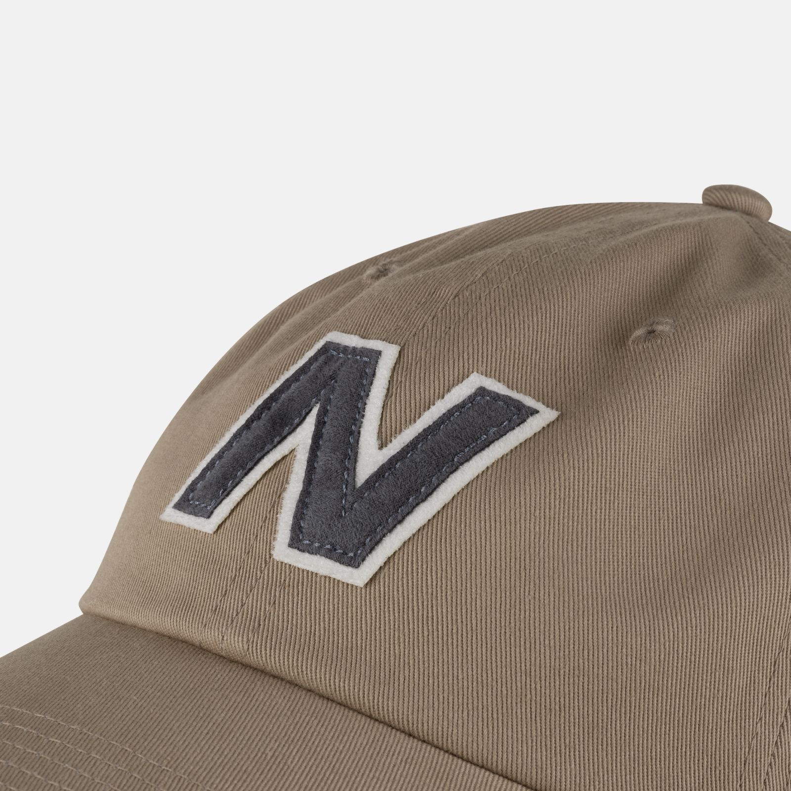 New Balance LAH21214SOT 6 Panel Block N Sn, Beige, large