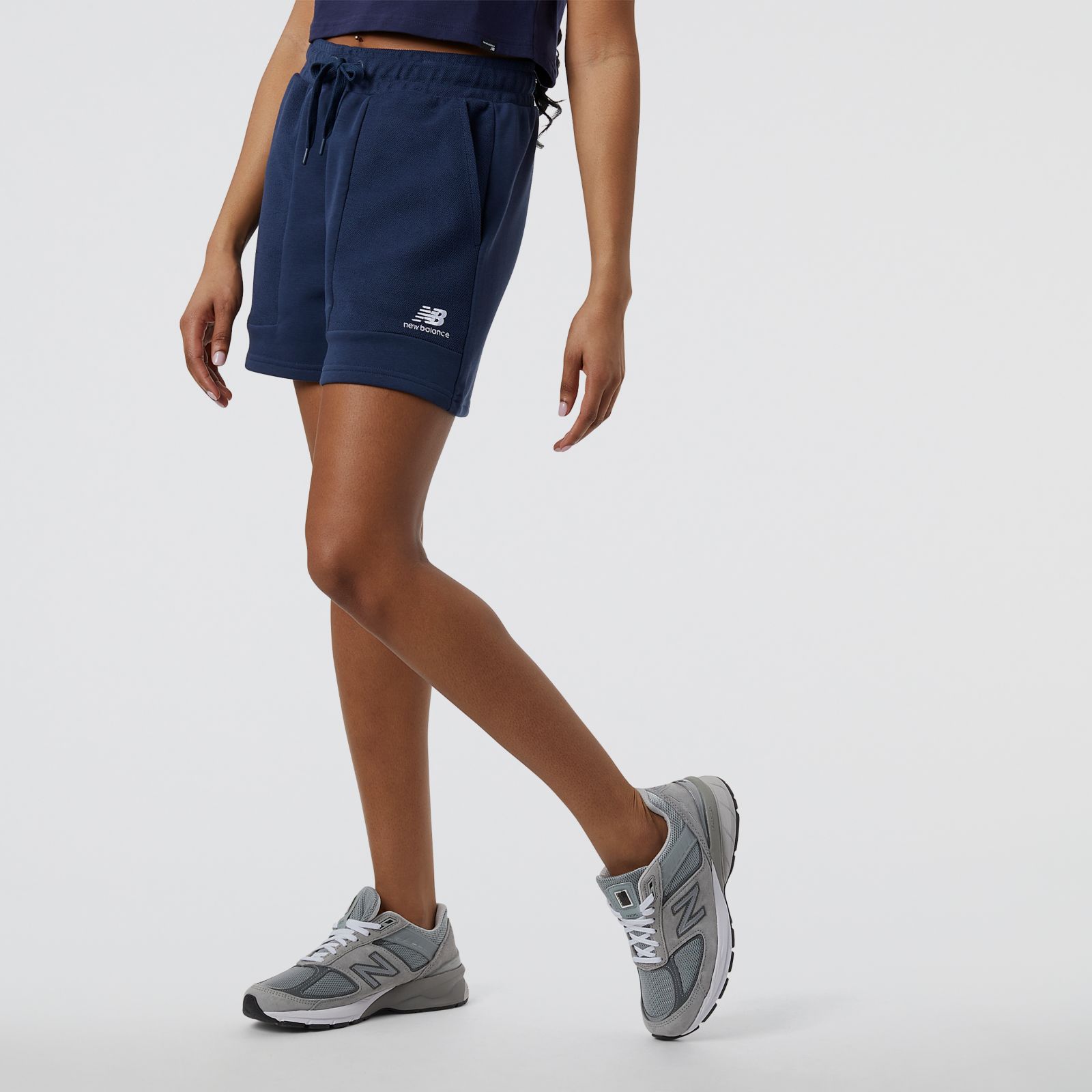 New Balance WS23500NGO  NB Athletics Short, Navy, large