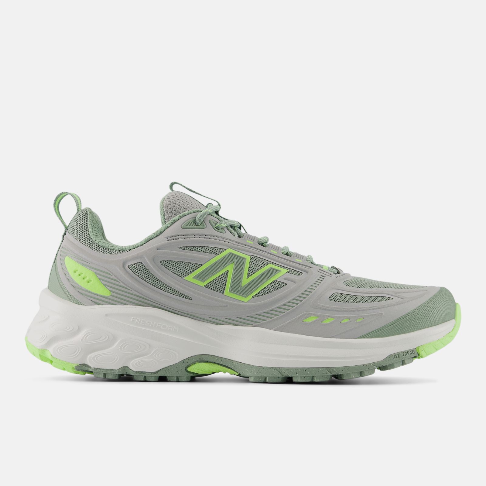 New Balance 410v9, Grey/Lime, swatch
