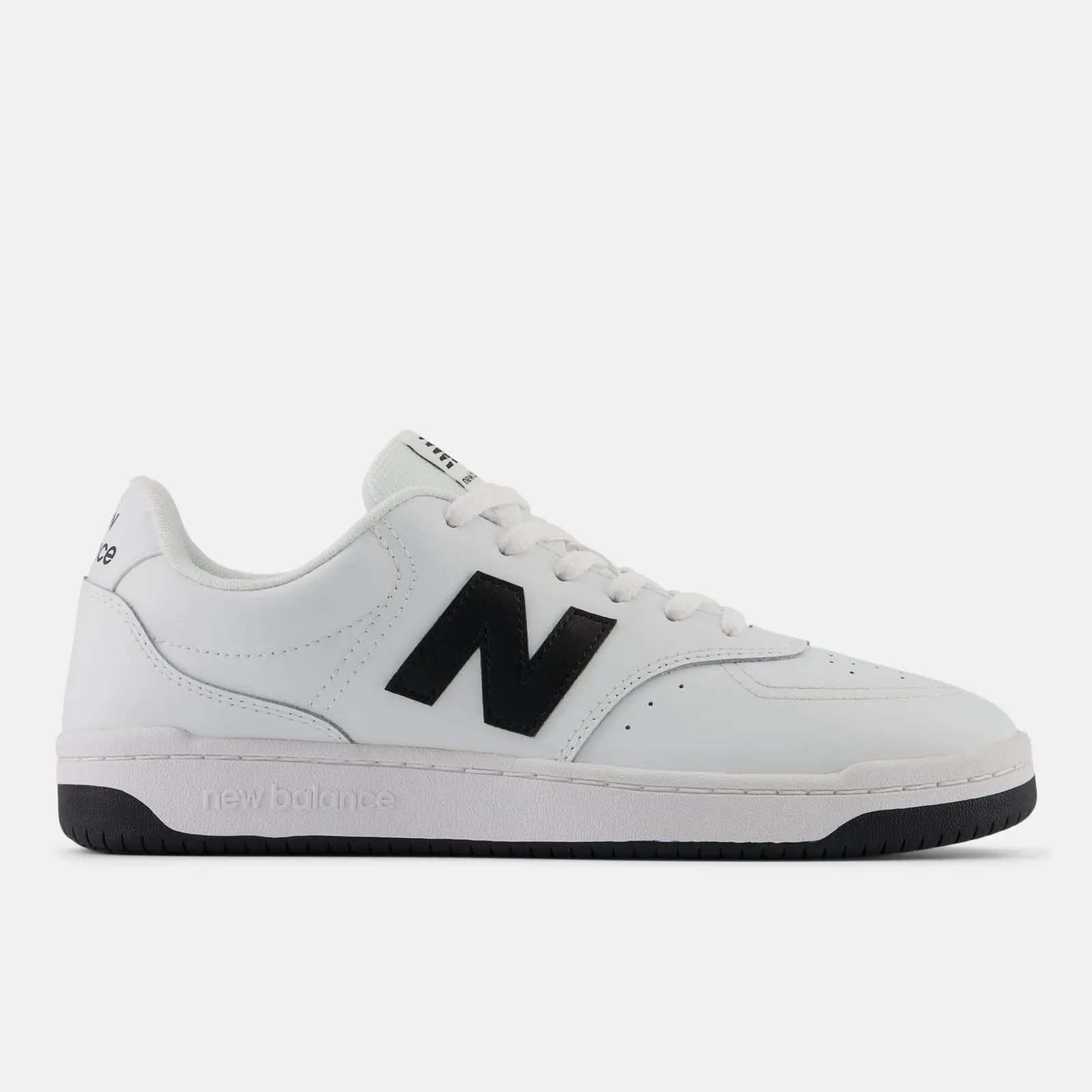 New Balance 80, white/black, swatch