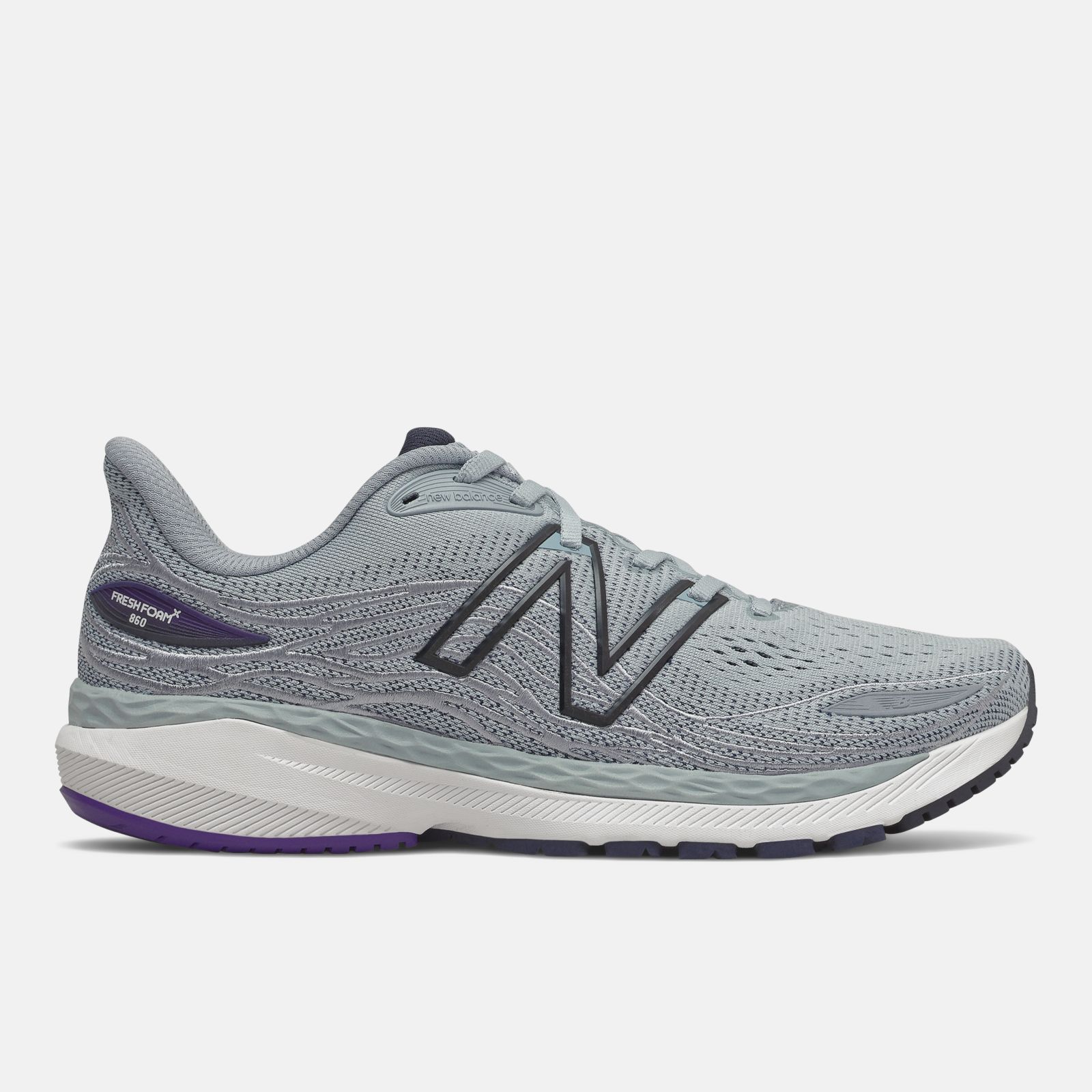 New Balance Fresh Foam X 860 v12 Wide, Grey, swatch