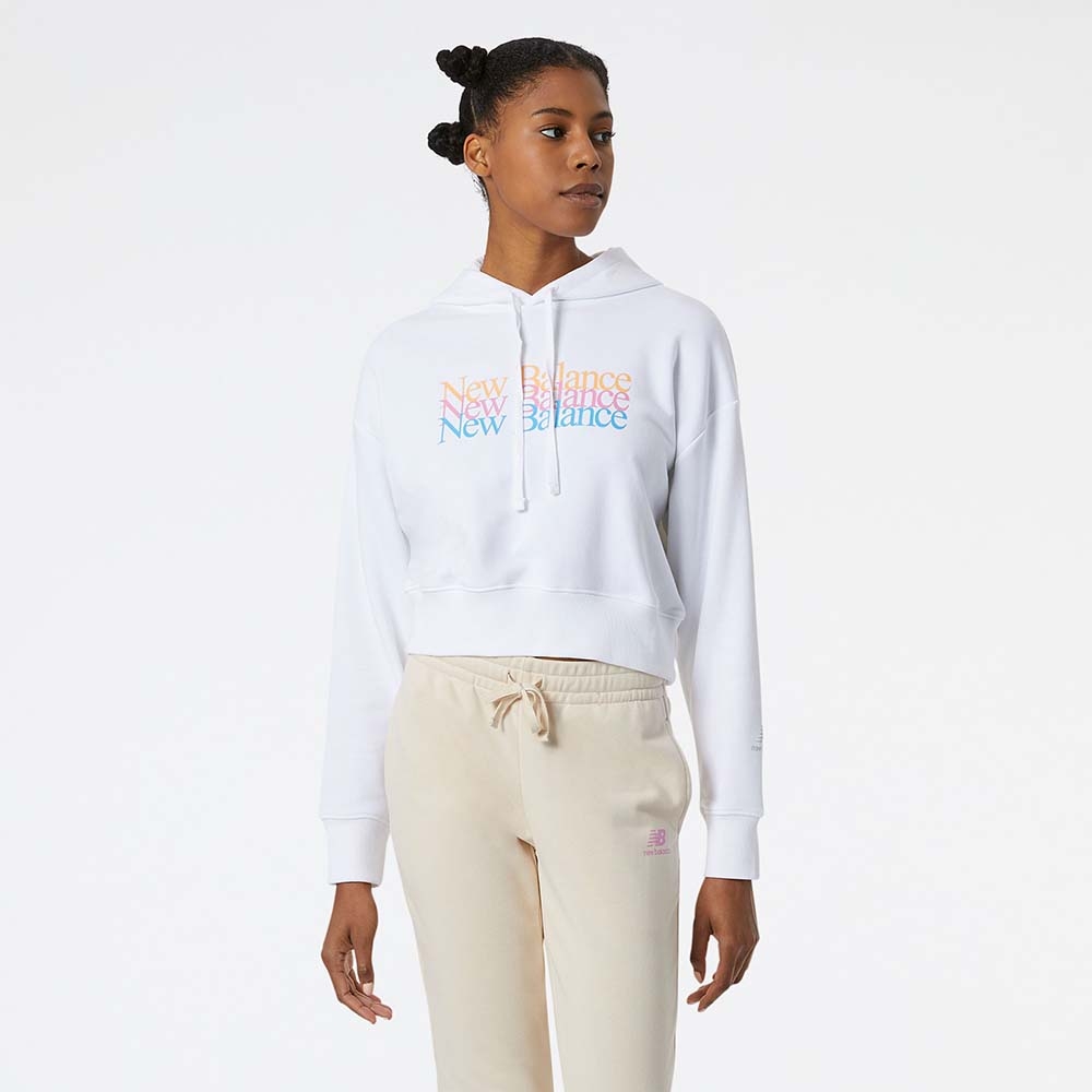 New Balance Buzo Essentials Celebrate Fleece WT21509, White, swatch