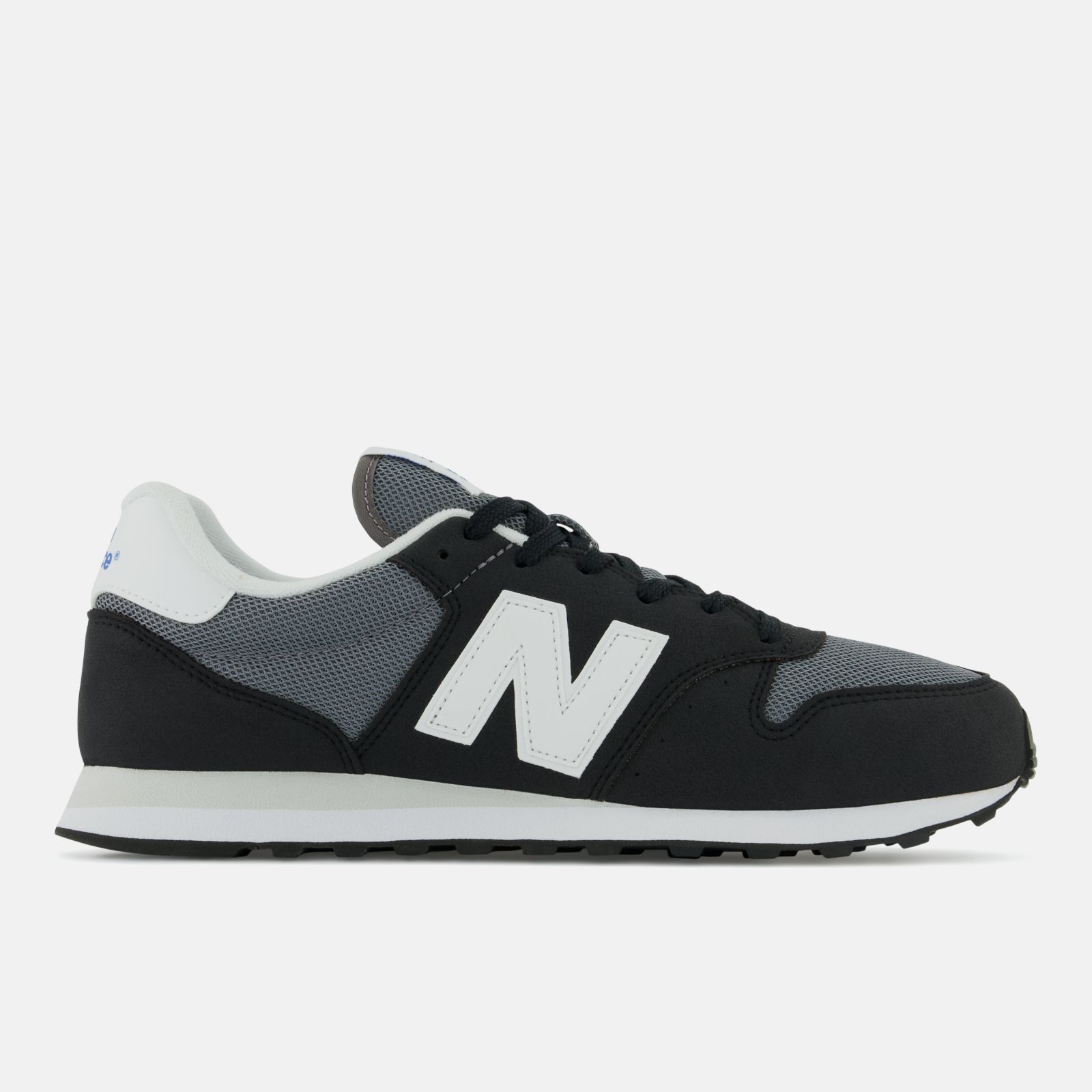 New Balance 500, Black, swatch