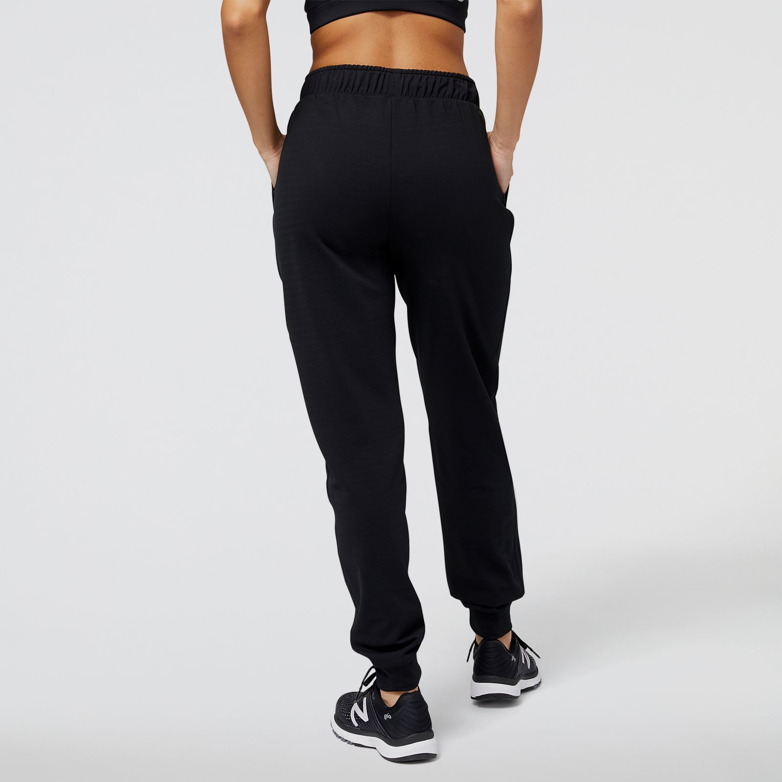 New Balance Pantal&oacute;n Q Speed Jogger WP23287, Black, large