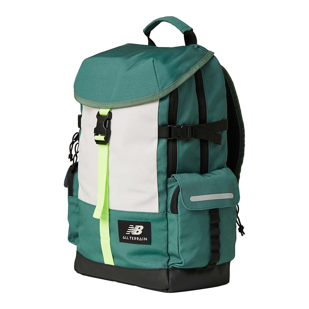 New Balance LAB23022PXG FLAP BACKPACK, Green, large