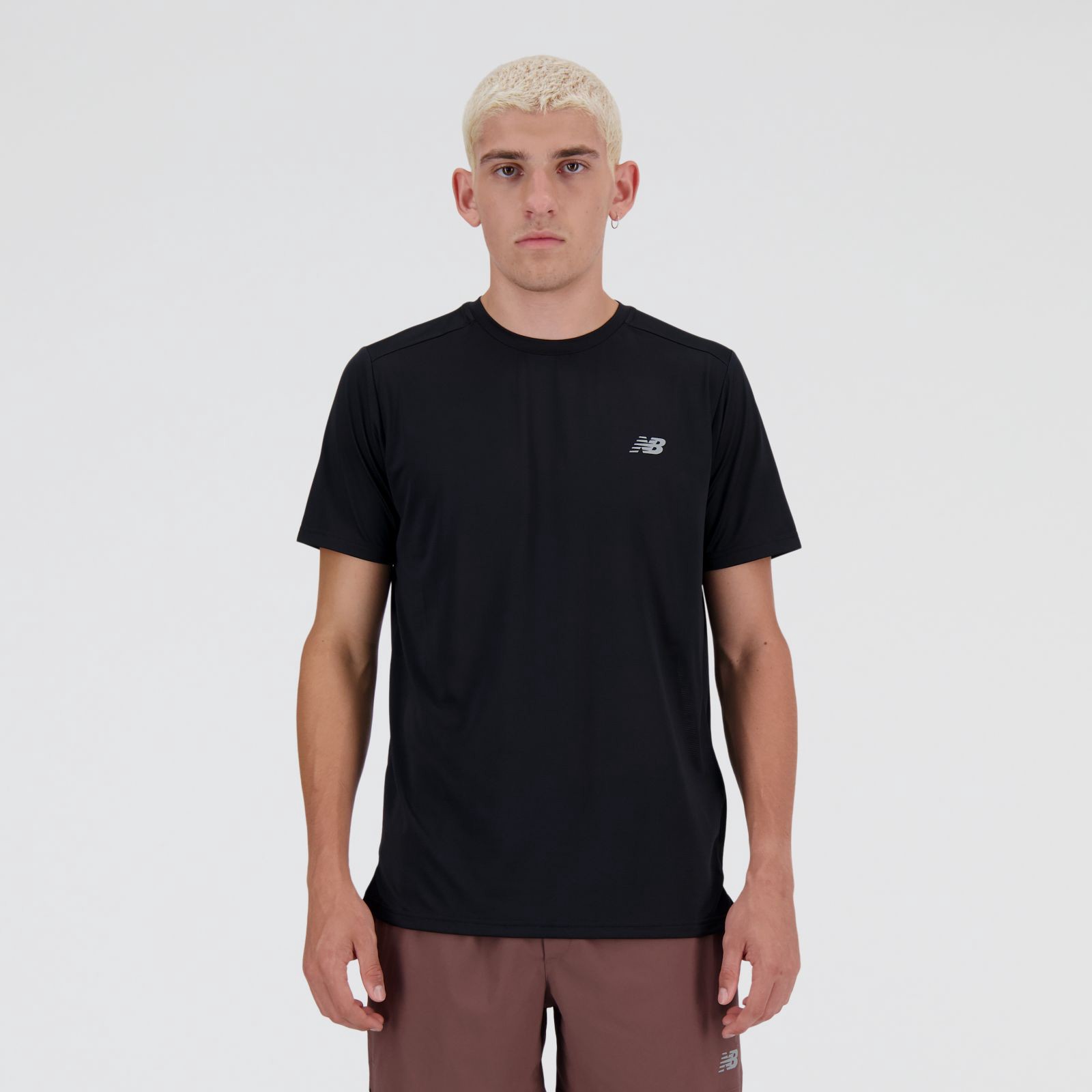 New Balance Remera Sport Essentials T-Shirt MT41222, Negro, swatch