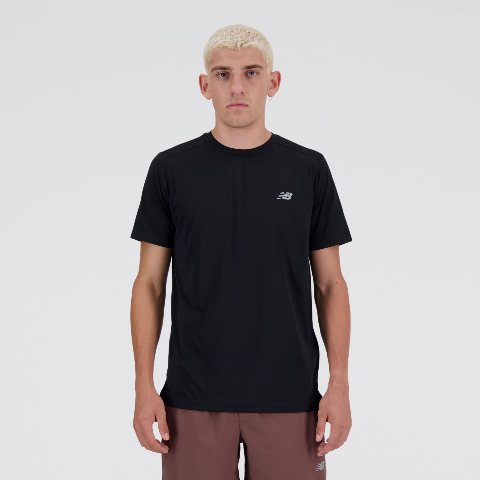 New Balance Remera Sport Essentials T-Shirt MT41222, Black, swatch