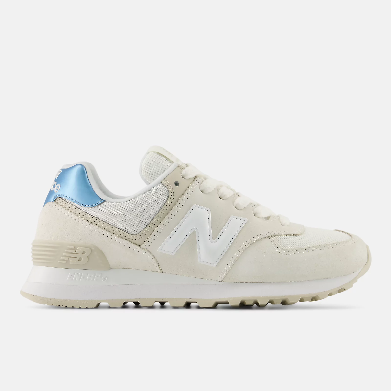 New Balance 574, Linen/Sea Salt, swatch