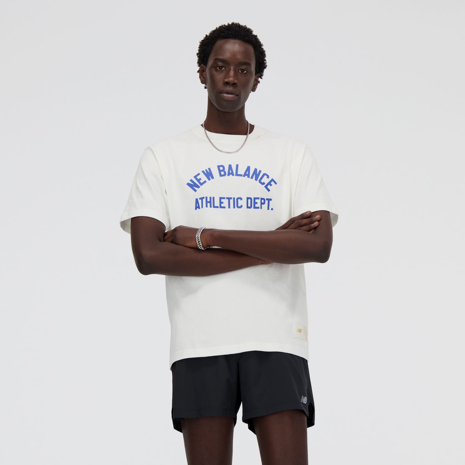 New Balance Sportswear's Greatest Hits MTA41514, Sea salt, swatch